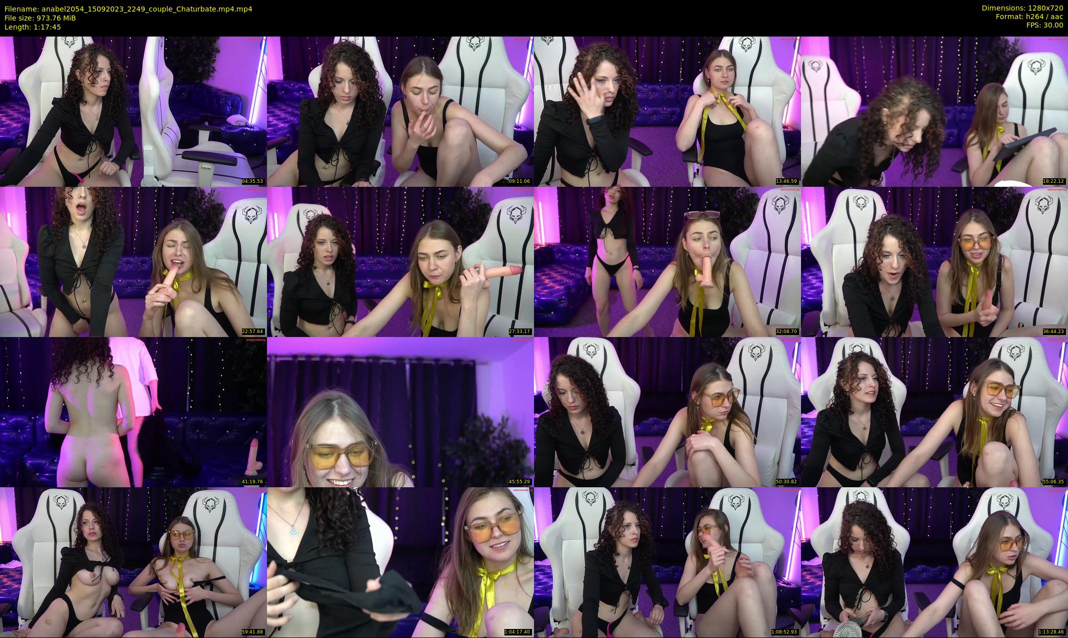 anabel2054 — 78 minute Chaturbate female cam show recording, 720p, Sep 15, 2023