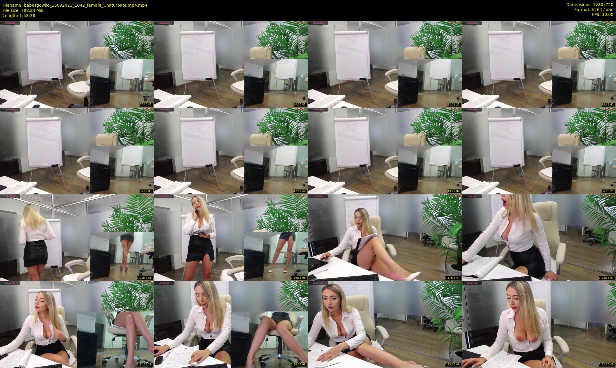 babesgowild — 119 minute Chaturbate couple cam show recording, 720p, Sep 15, 2023
