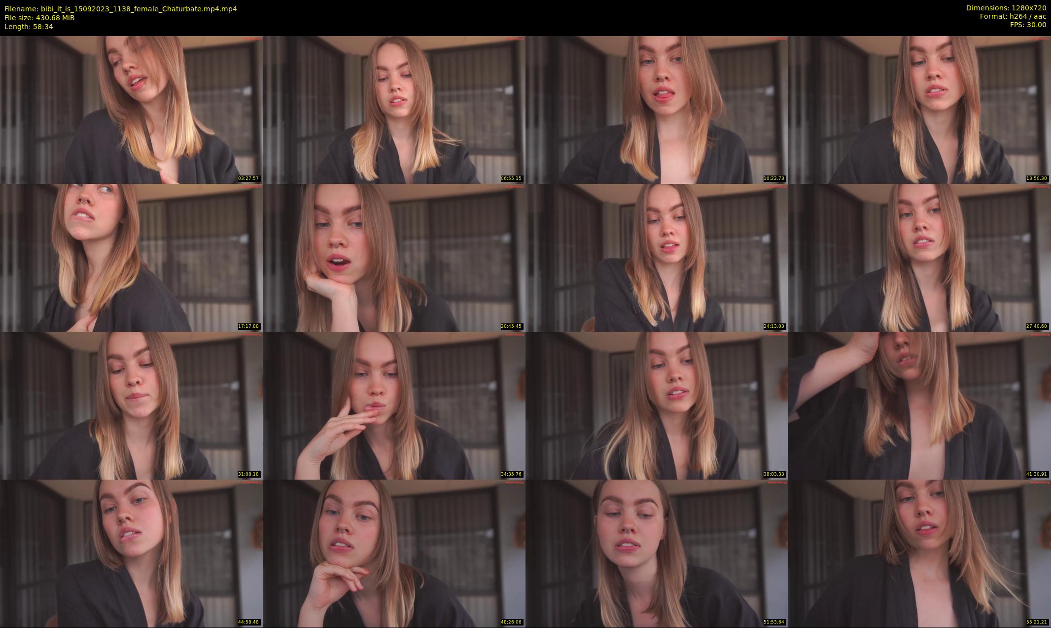 bibi_it_is — 59 minute Chaturbate female cam show recording, 720p, Sep 15, 2023