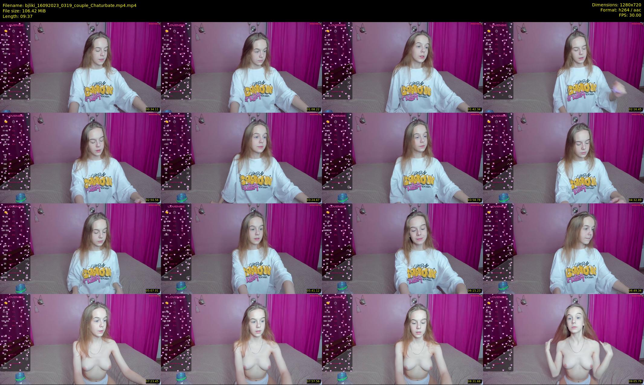 bjliki — 10 minute Chaturbate couple cam show recording, 720p, Sep 16, 2023