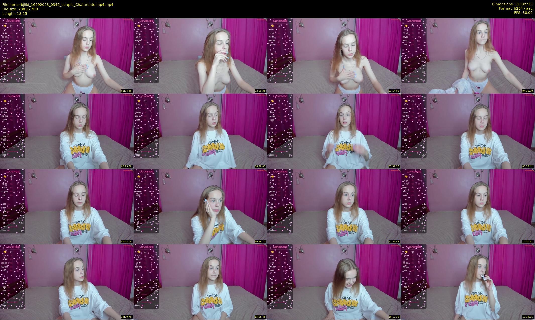 bjliki — 19 minute Chaturbate couple cam show recording, 720p, Sep 16, 2023