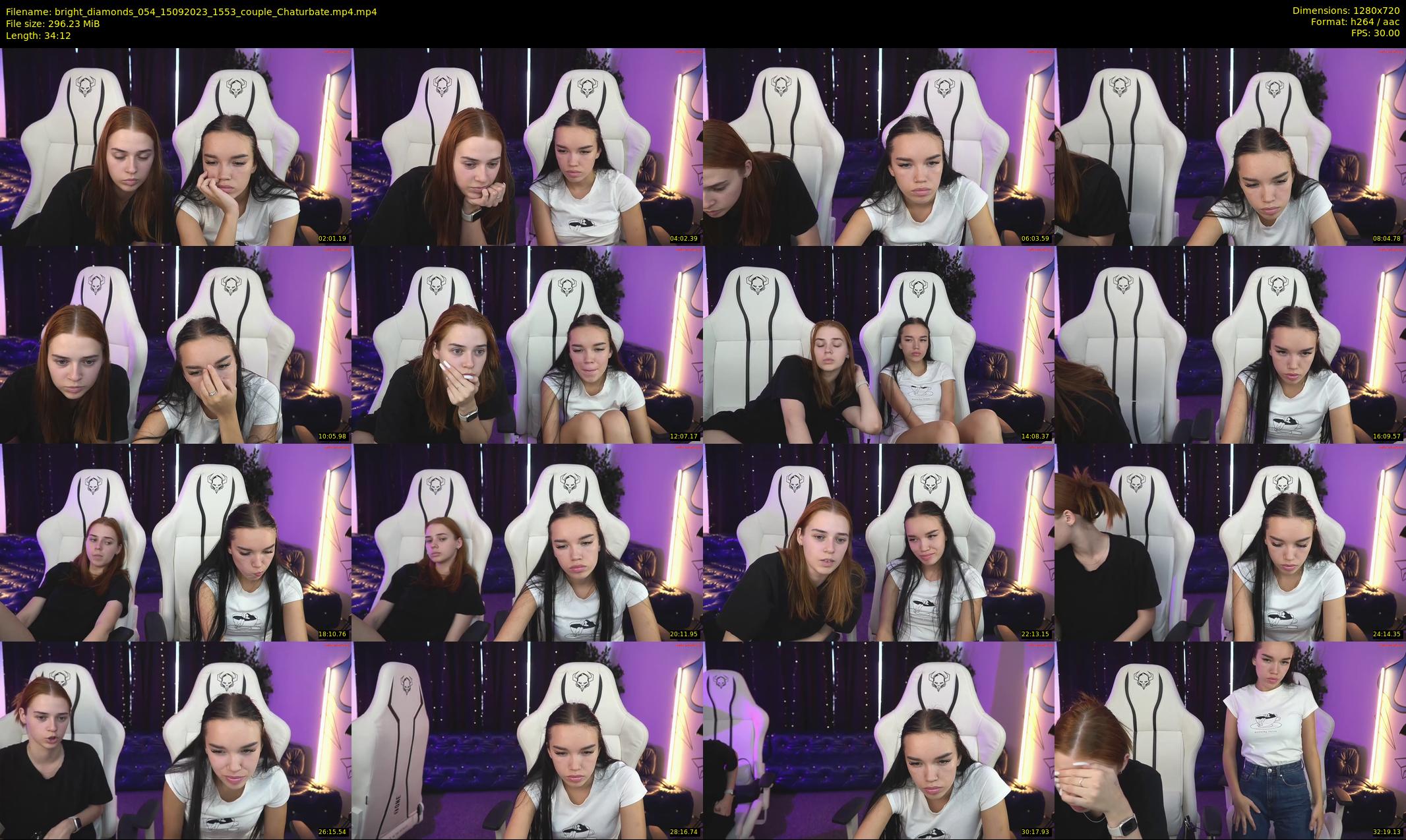 bright_diamonds_054 — 35 minute Chaturbate couple cam show recording, 720p, Sep 15, 2023