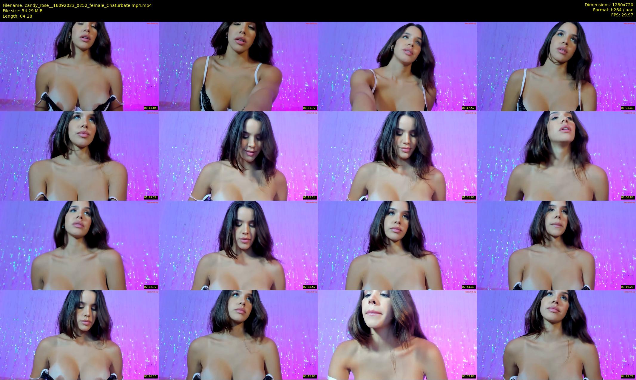 candy_rose_ — 5 minute Chaturbate female cam show recording, 720p, Sep 16, 2023