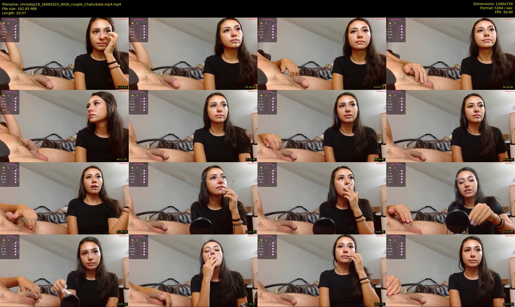 chrisstop18 — 21 minute Chaturbate female cam show recording, 720p, Sep 16, 2023