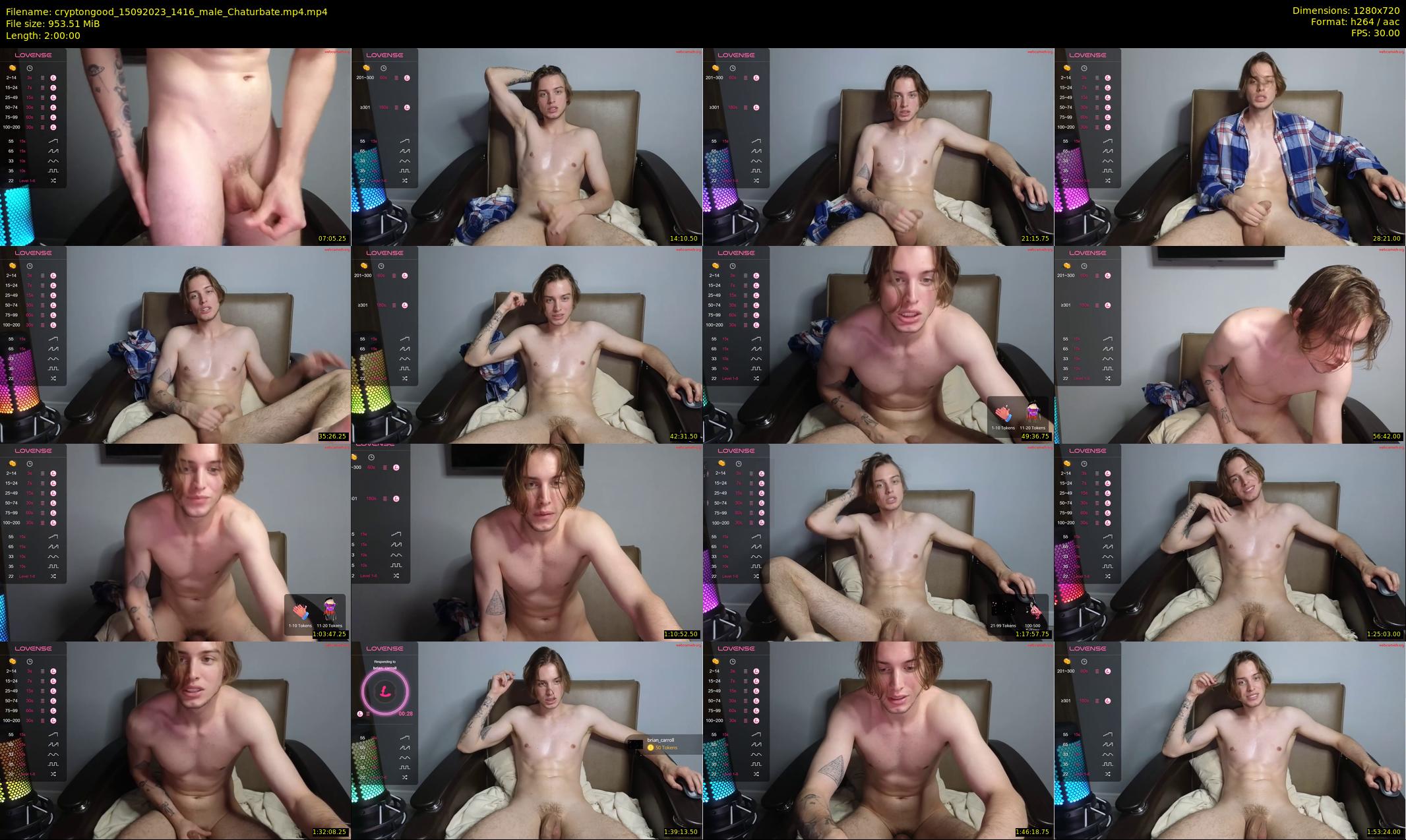 cryptongood — 120 minute Chaturbate male cam show recording, 720p, Sep 15, 2023