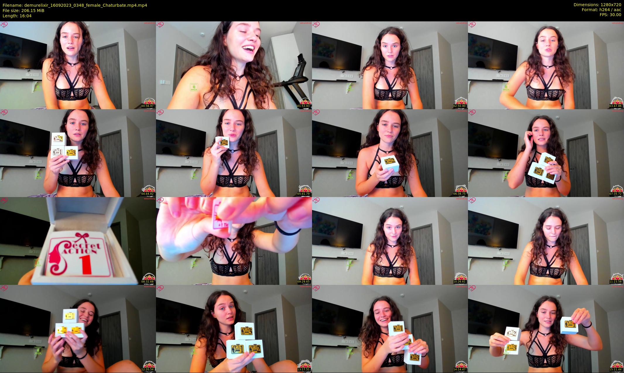 demurelixir — 17 minute Chaturbate female cam show recording, 720p, Sep 16, 2023