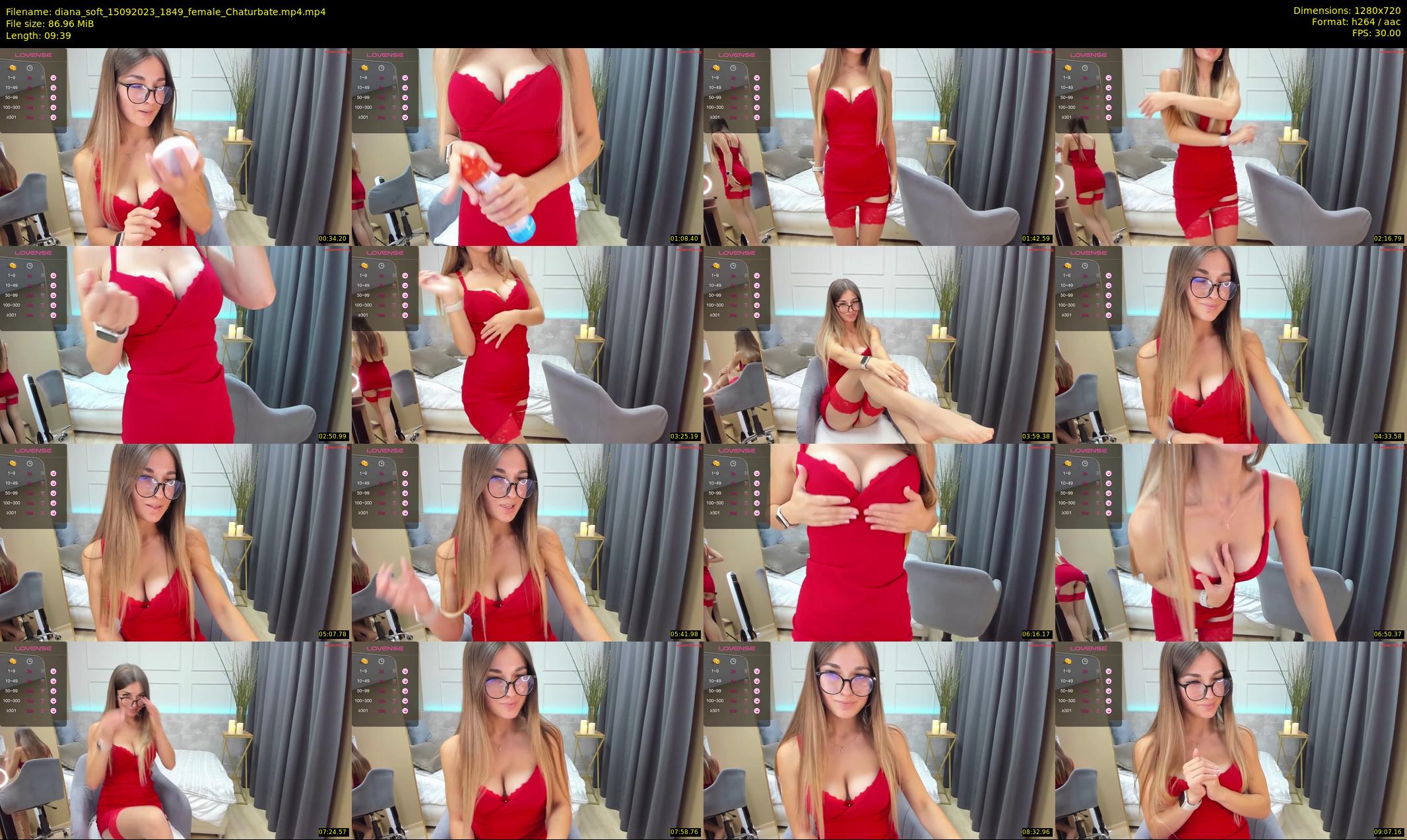 diana_soft — 10 minute Chaturbate female cam show recording, 720p, Sep 15, 2023