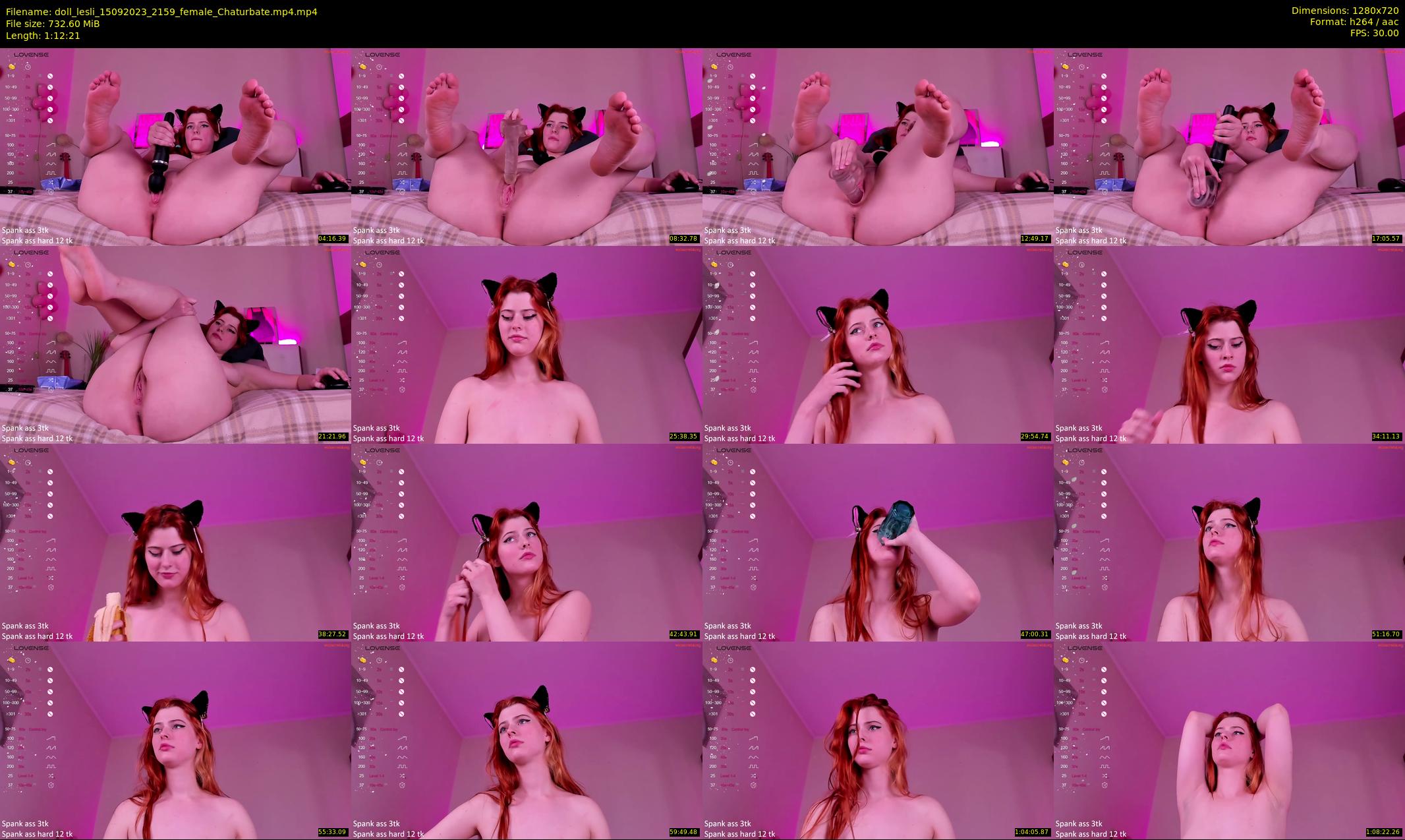 doll_lesli — 73 minute Chaturbate female cam show recording, 720p, Sep 15, 2023