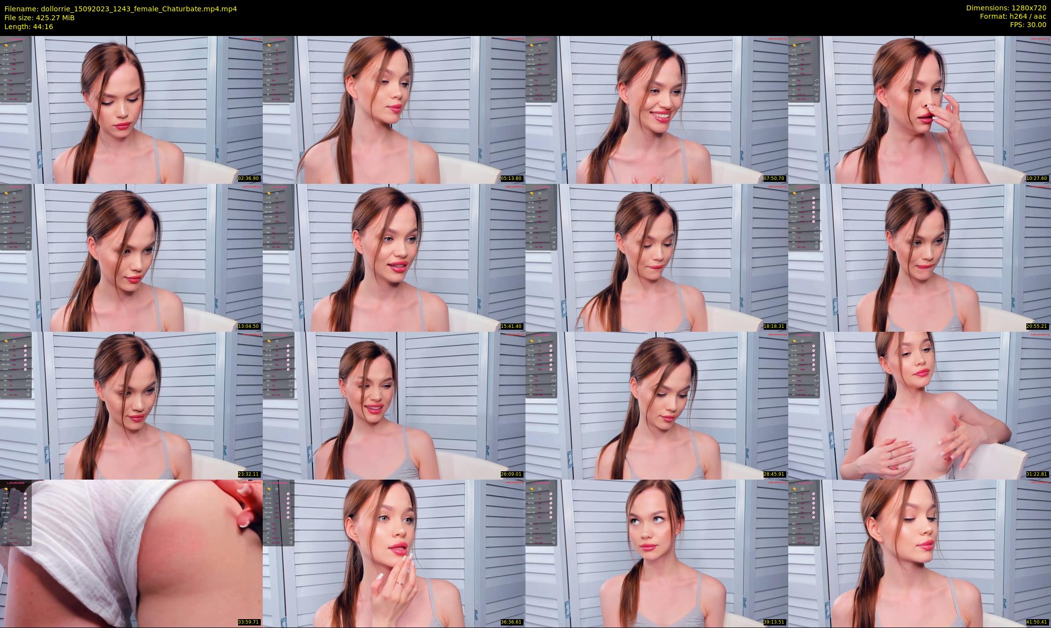 dollorrie — 45 minute Chaturbate couple cam show recording, 720p, Sep 15, 2023