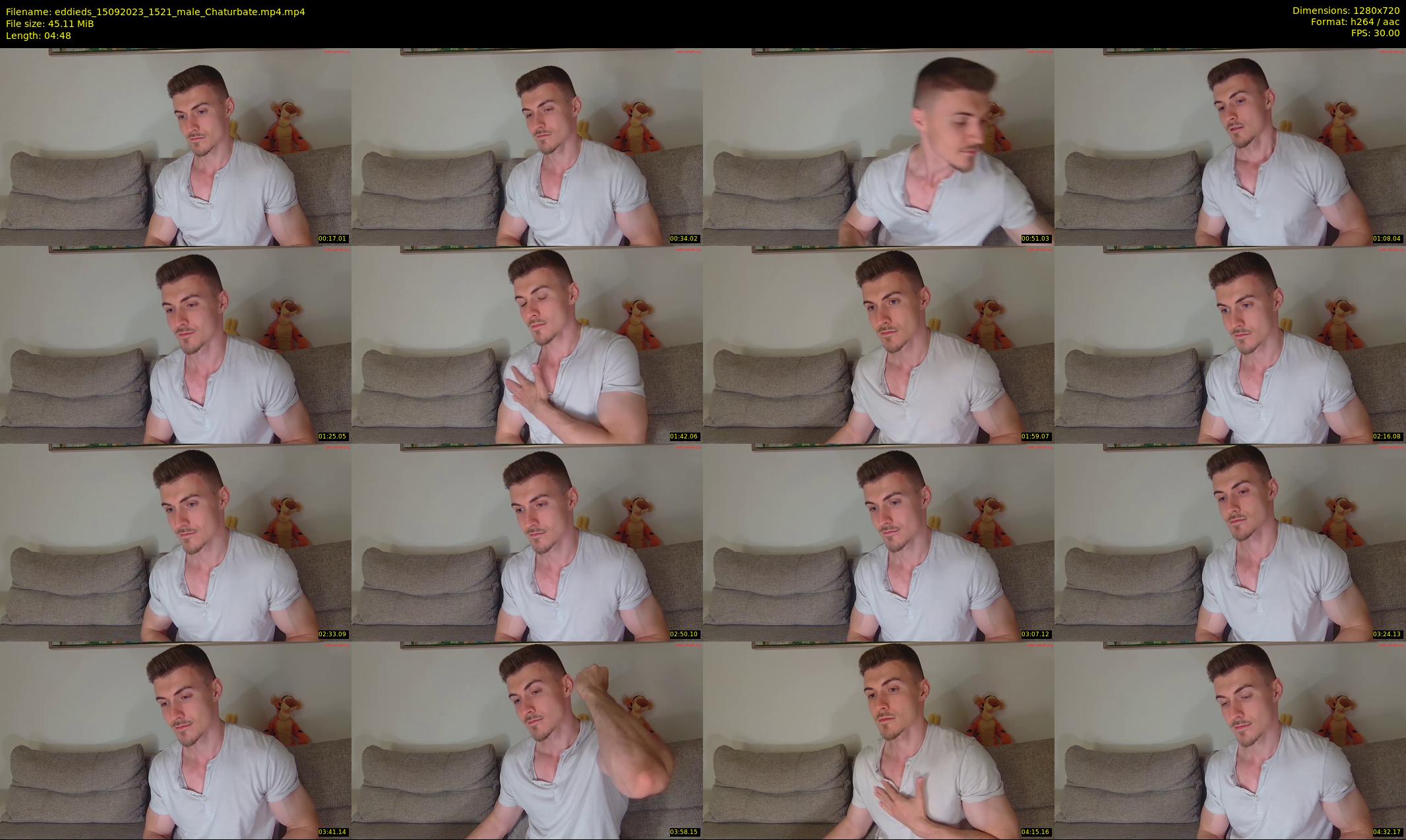 eddieds — 5 minute Chaturbate male cam show recording, 720p, Sep 15, 2023