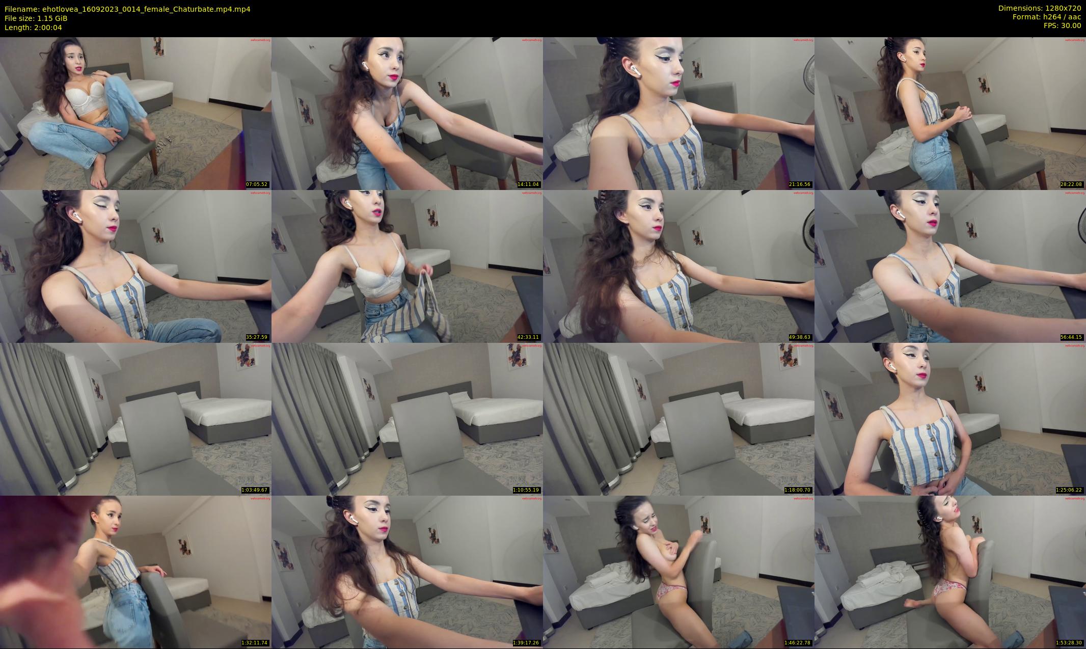 ehotlovea — 121 minute Chaturbate female cam show recording, 720p, Sep 16, 2023