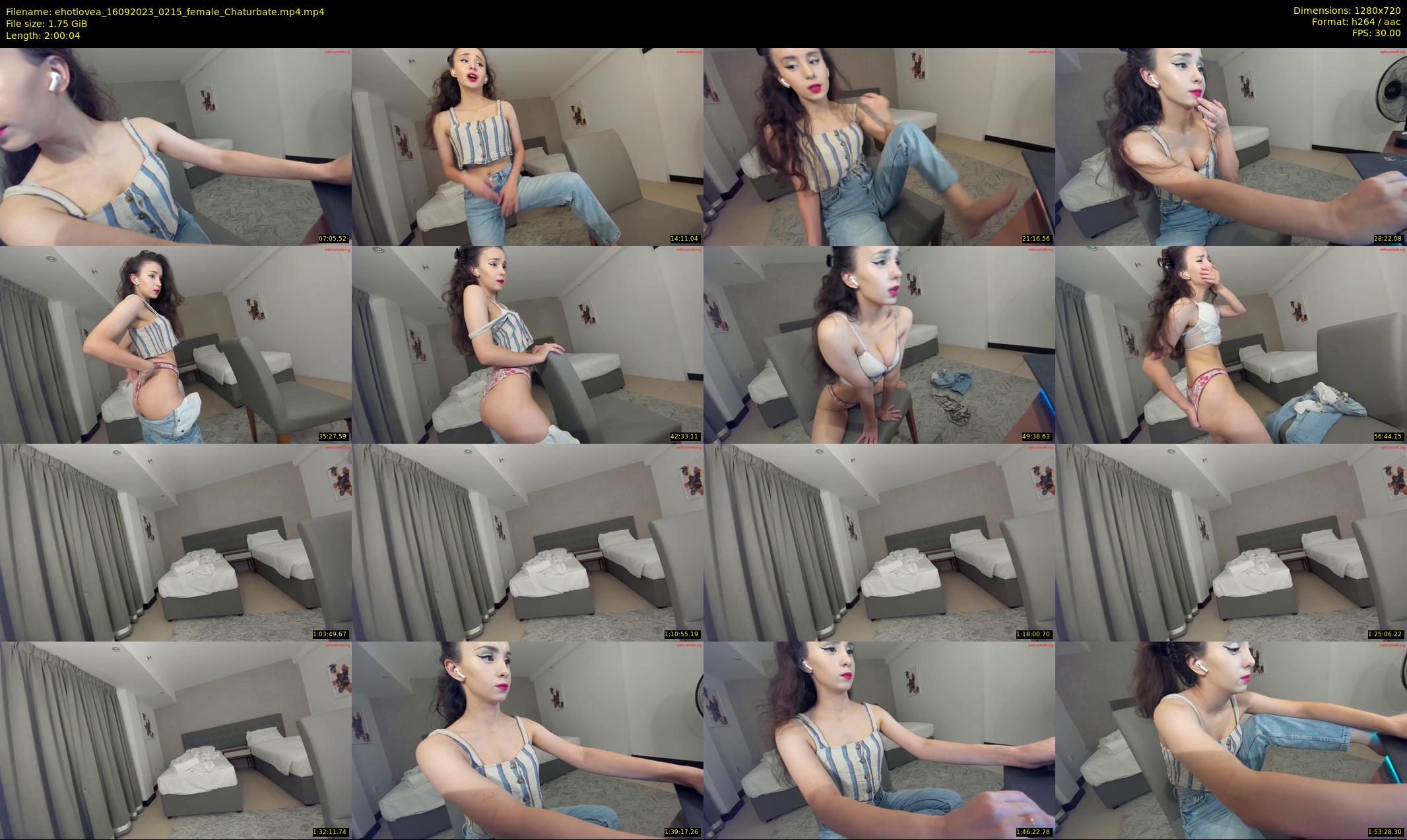 ehotlovea — 121 minute Chaturbate female cam show recording, 720p, Sep 16, 2023
