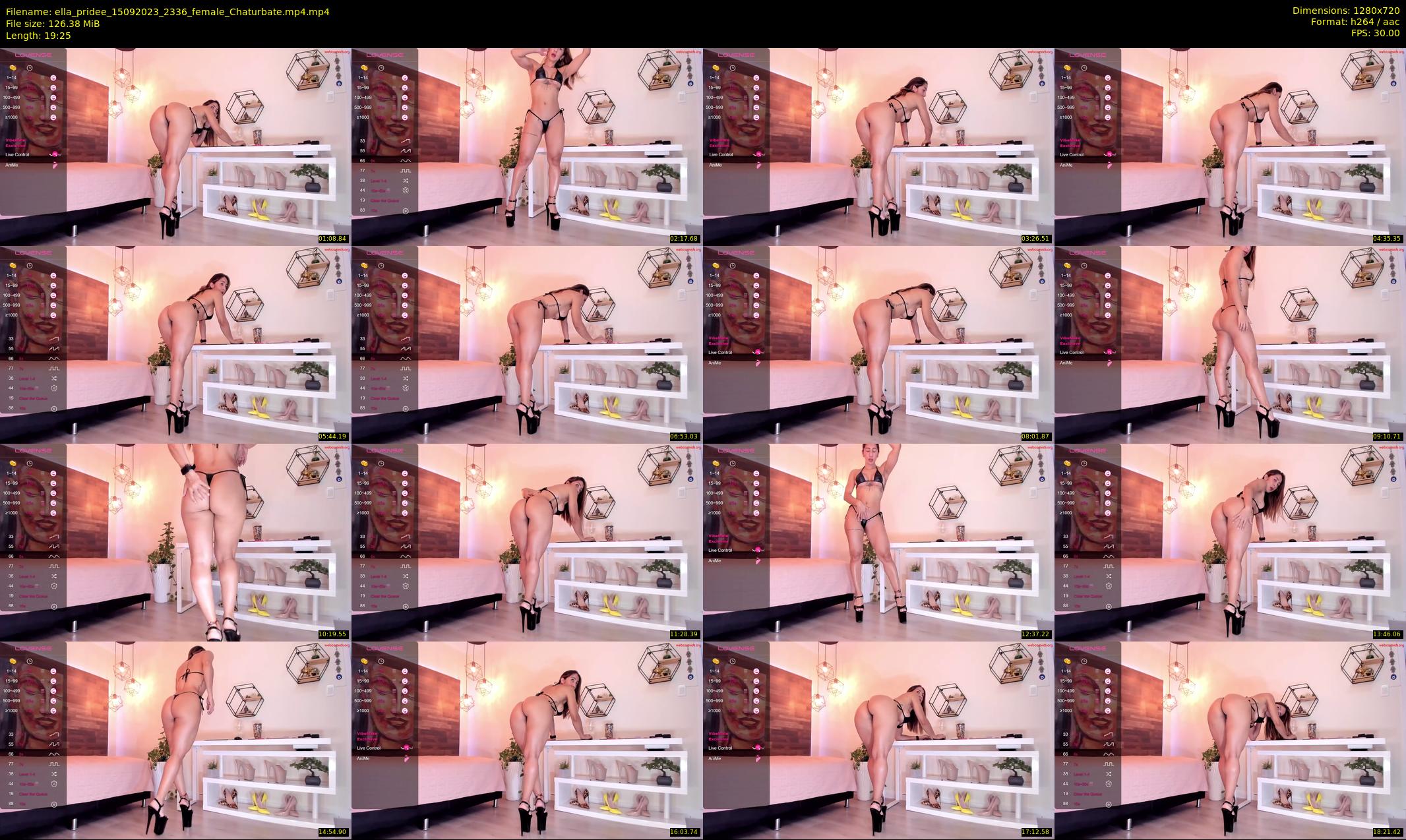 ella_pridee — 20 minute Chaturbate female cam show recording, 720p, Sep 15, 2023