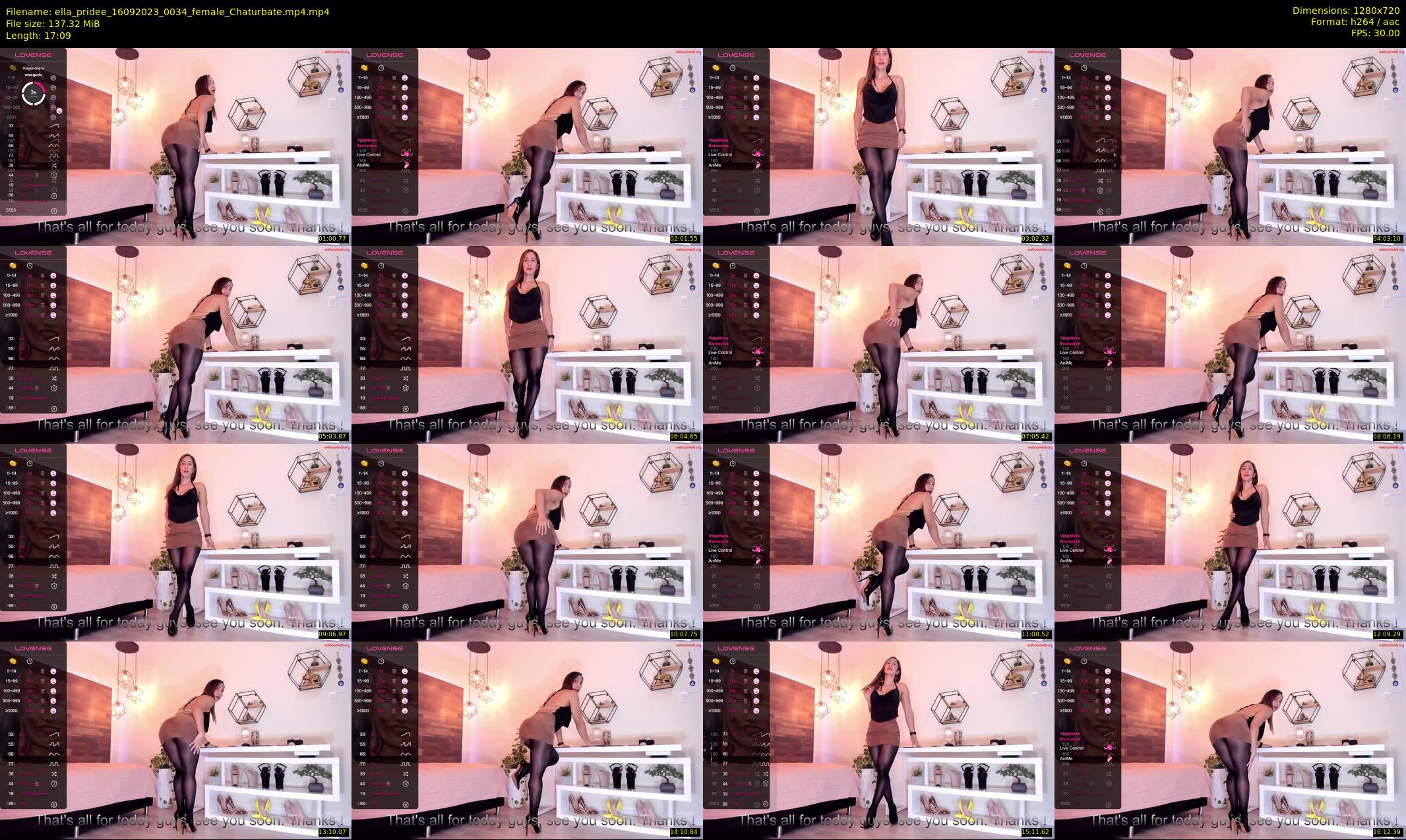 ella_pridee — 18 minute Chaturbate female cam show recording, 720p, Sep 16, 2023