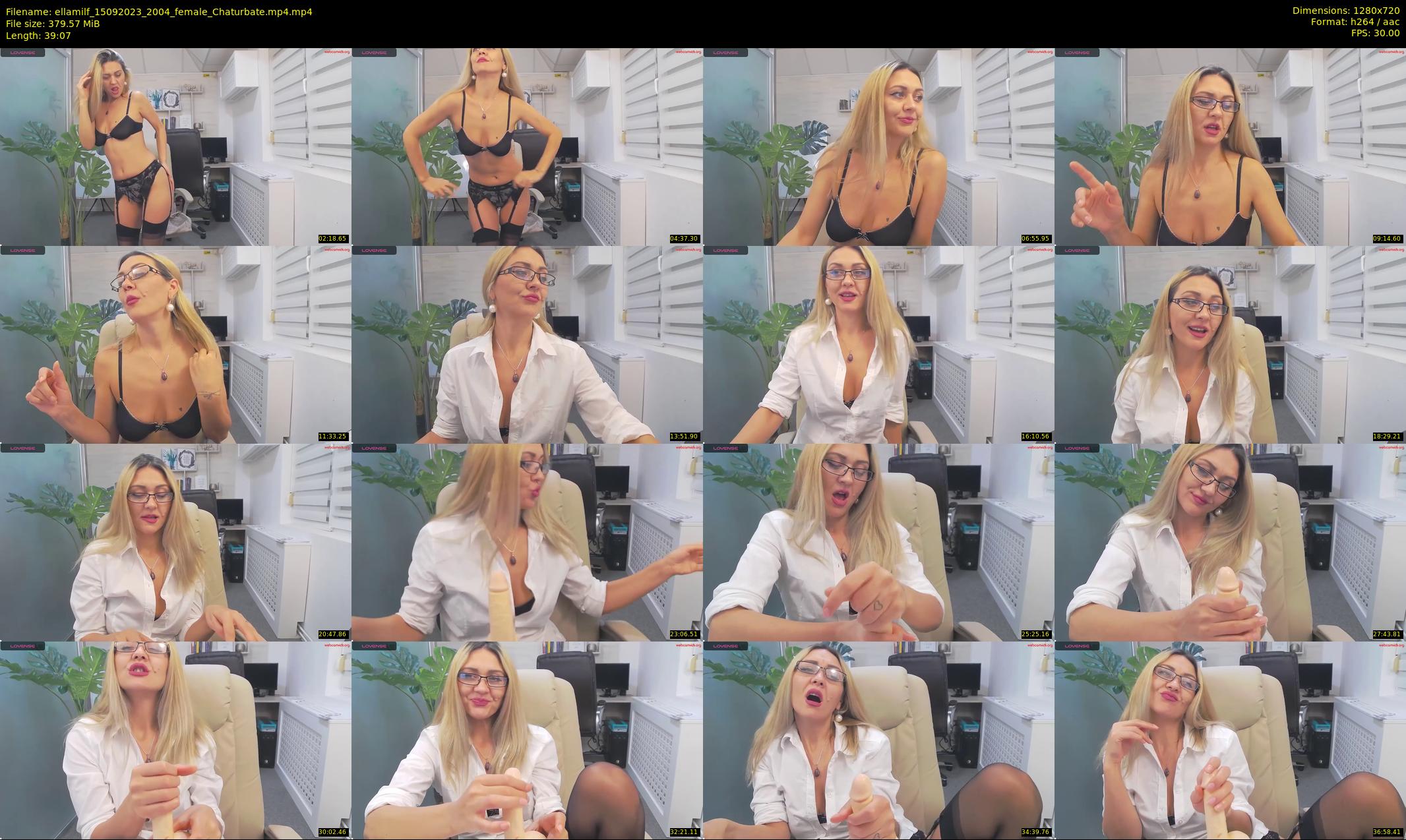 ellamilf — 40 minute Chaturbate female cam show recording, 720p, Sep 15, 2023