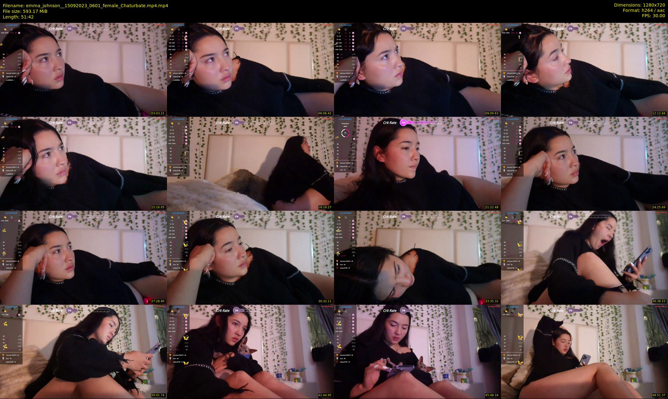 emma_johnson_ — 52 minute Chaturbate female cam show recording, 720p, Sep 15, 2023