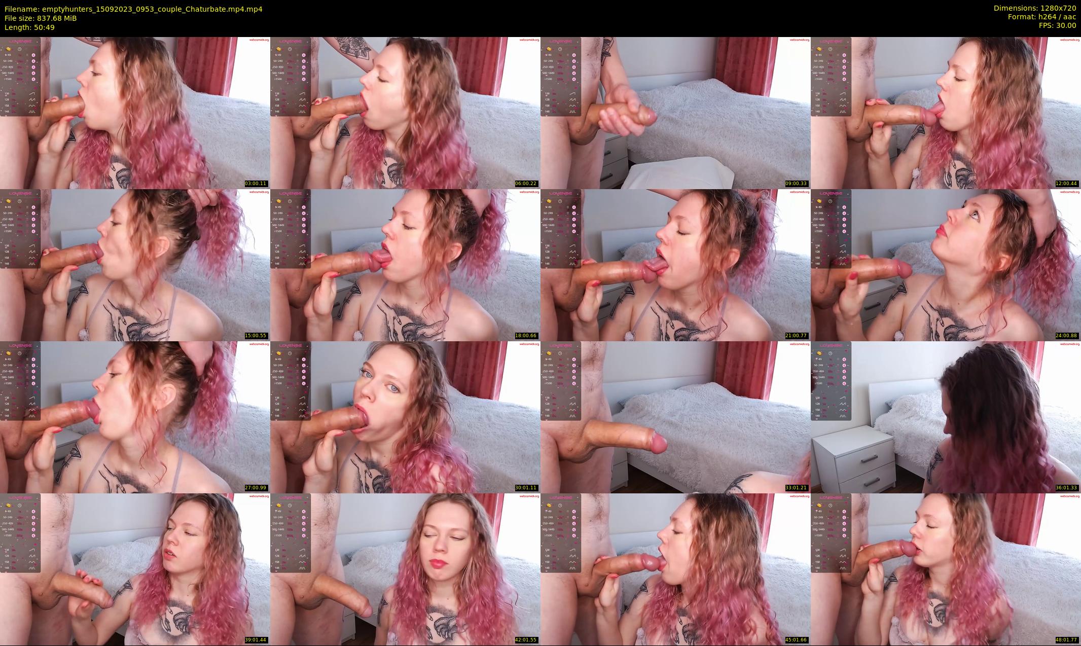 emptyhunters — 51 minute Chaturbate couple cam show recording, 720p, Sep 15, 2023