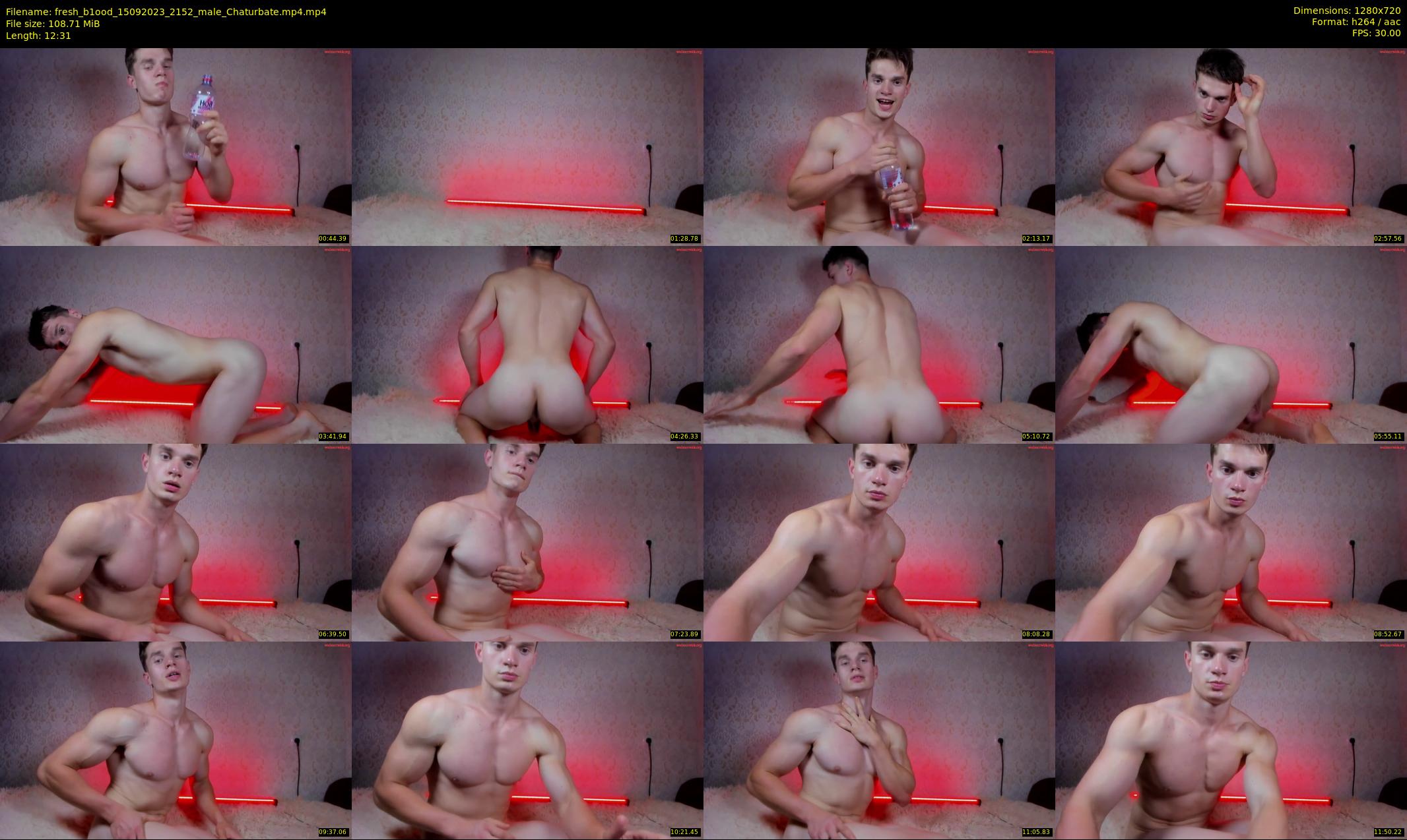 fresh_b1ood — 13 minute Chaturbate male cam show recording, 720p, Sep 15, 2023