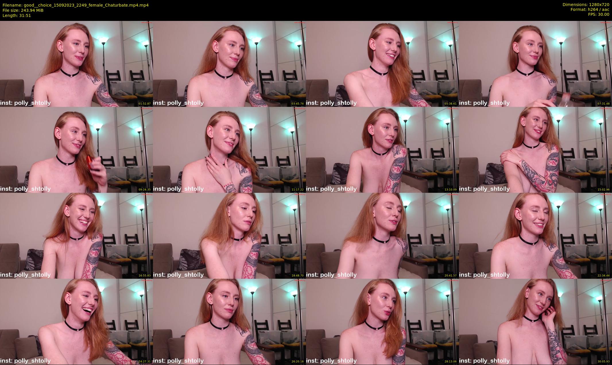 good__choice — 32 minute Chaturbate female cam show recording, 720p, Sep 15, 2023