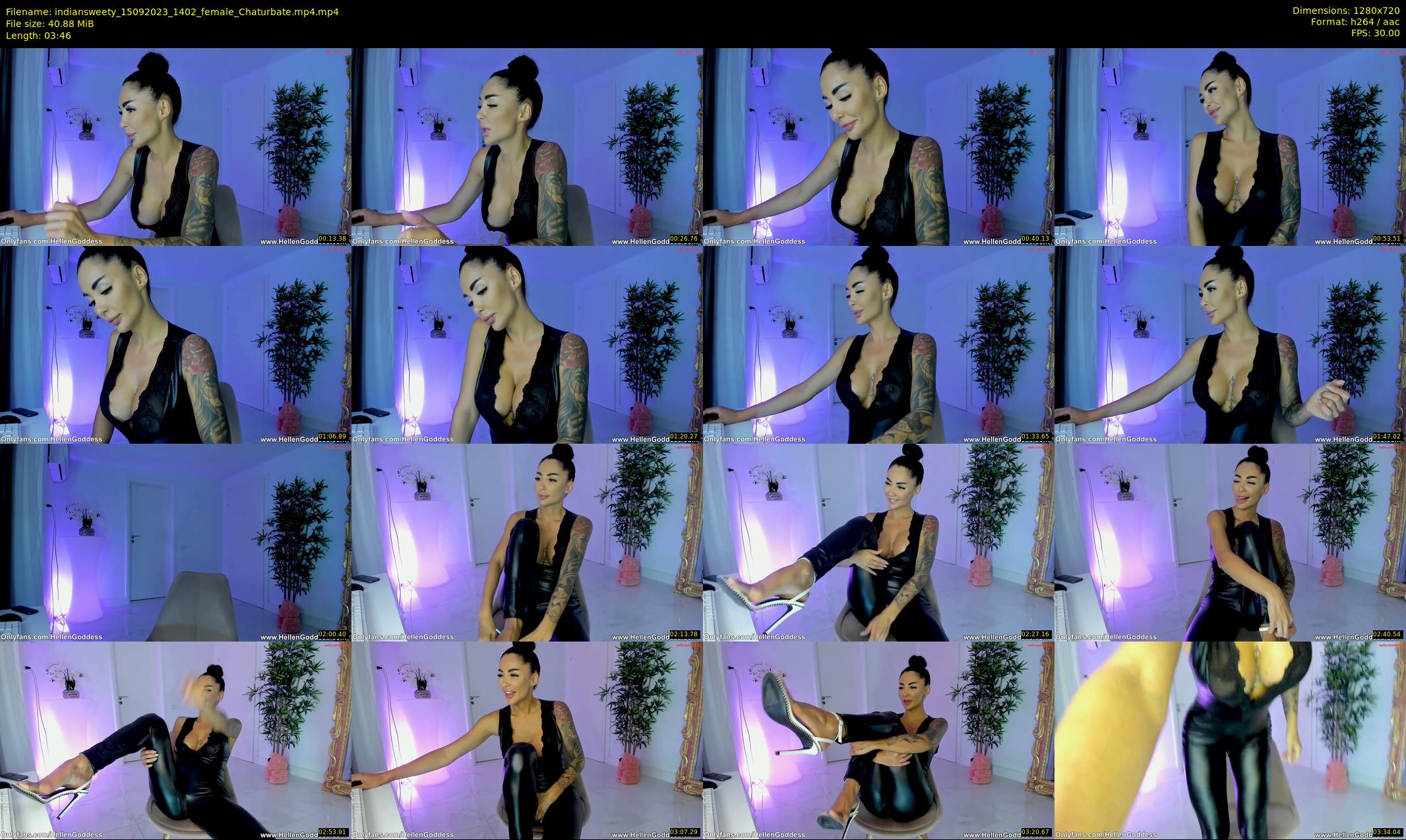 indiansweety — 4 minute Chaturbate female cam show recording, 720p, Sep 15, 2023