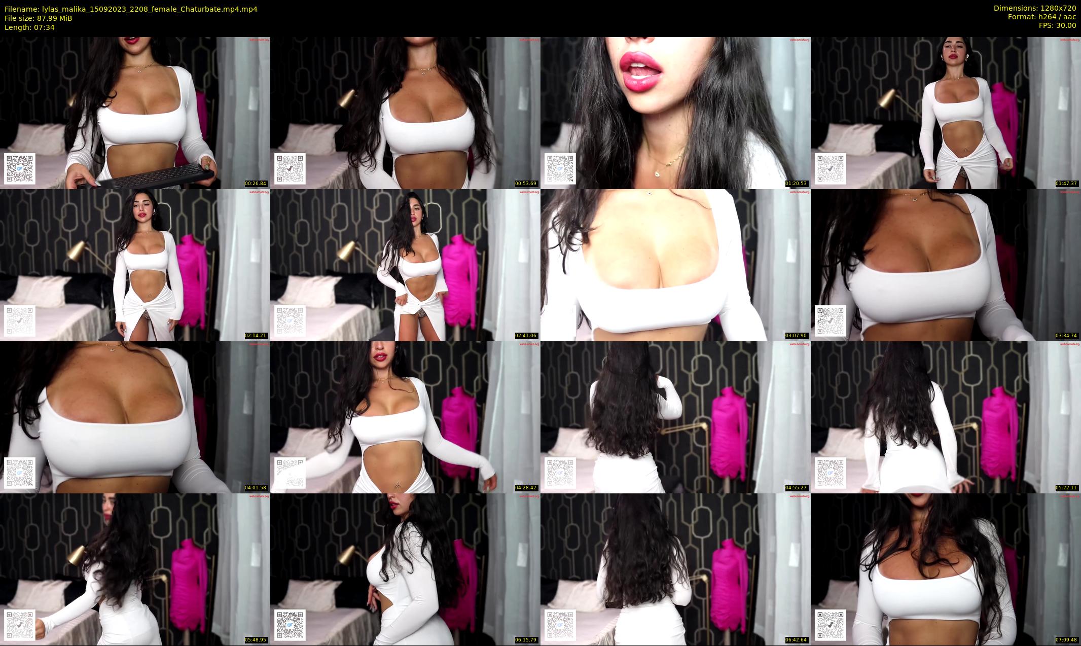 lylas_malika — 8 minute Chaturbate female cam show recording, 720p, Sep 15, 2023