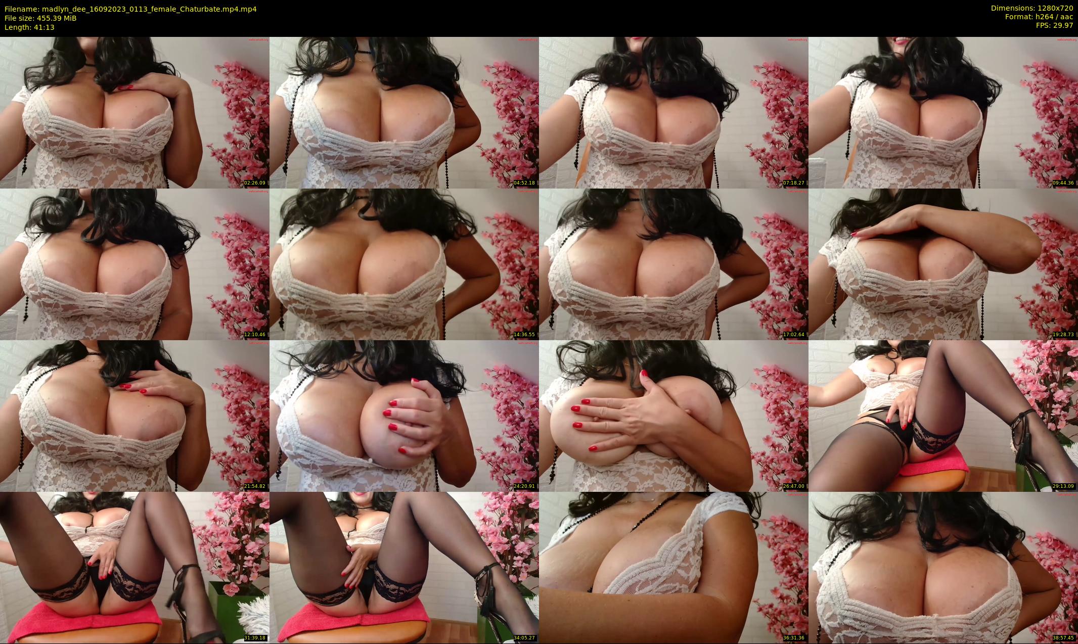 madlyn_dee — 42 minute Chaturbate female cam show recording, 720p, Sep 16, 2023