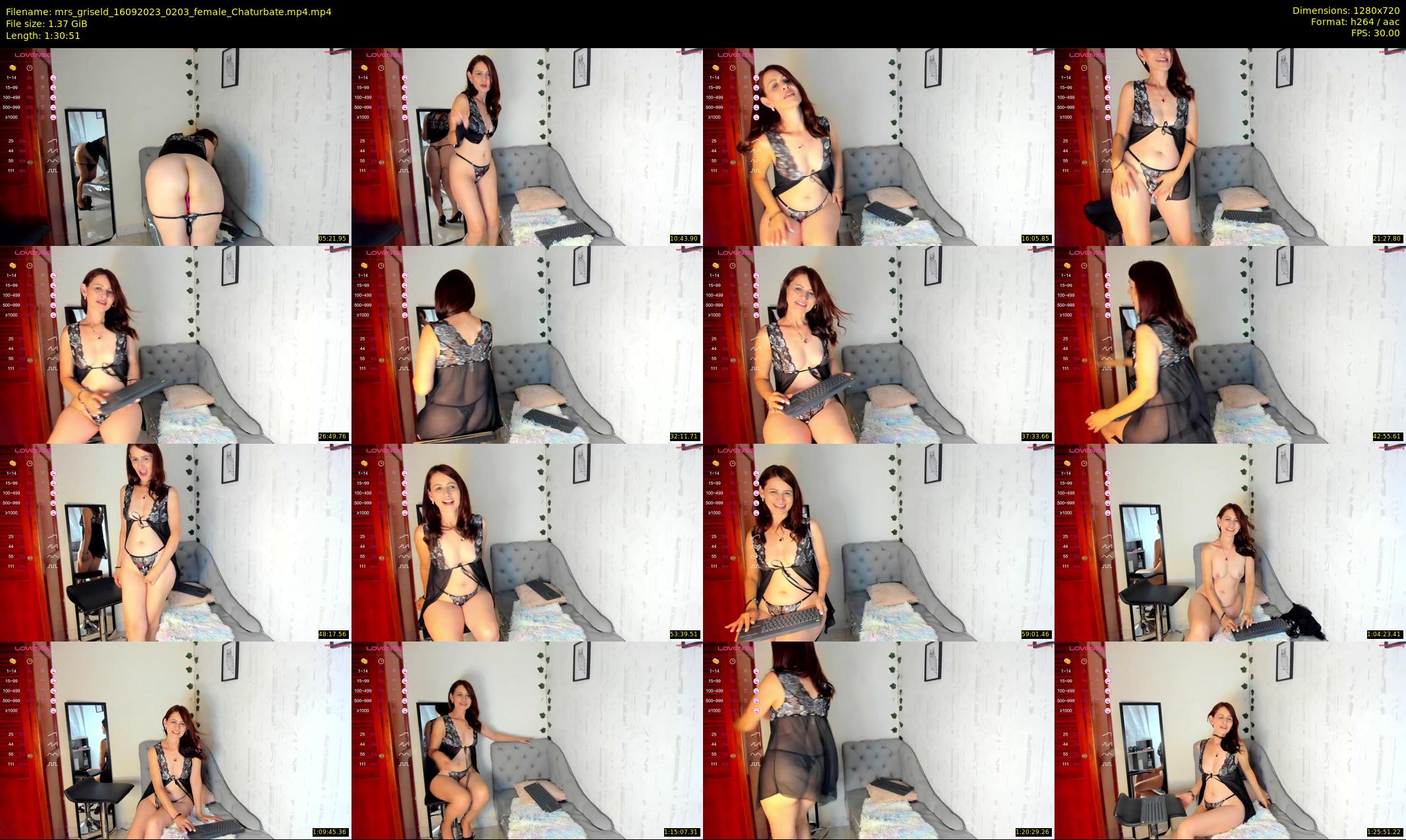 mrs_griseld — 91 minute Chaturbate female cam show recording, 720p, Sep 16, 2023