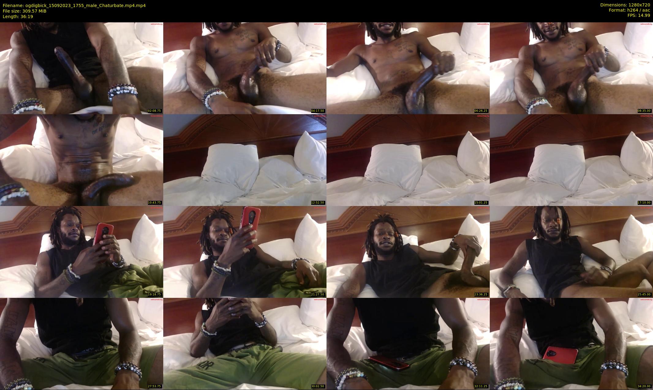 ogdigbick — 37 minute Chaturbate male cam show recording, 720p, Sep 15, 2023