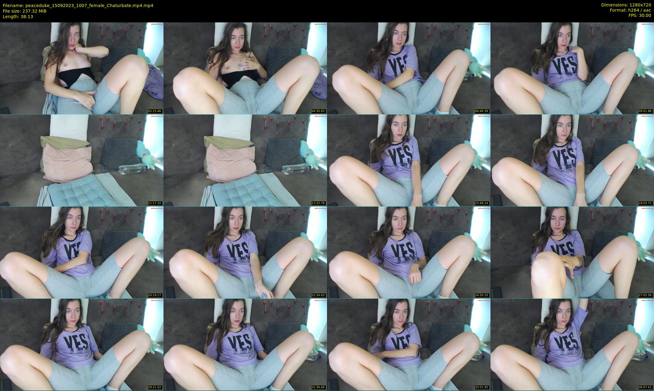 peaceduke — 39 minute Chaturbate female cam show recording, 720p, Sep 15, 2023
