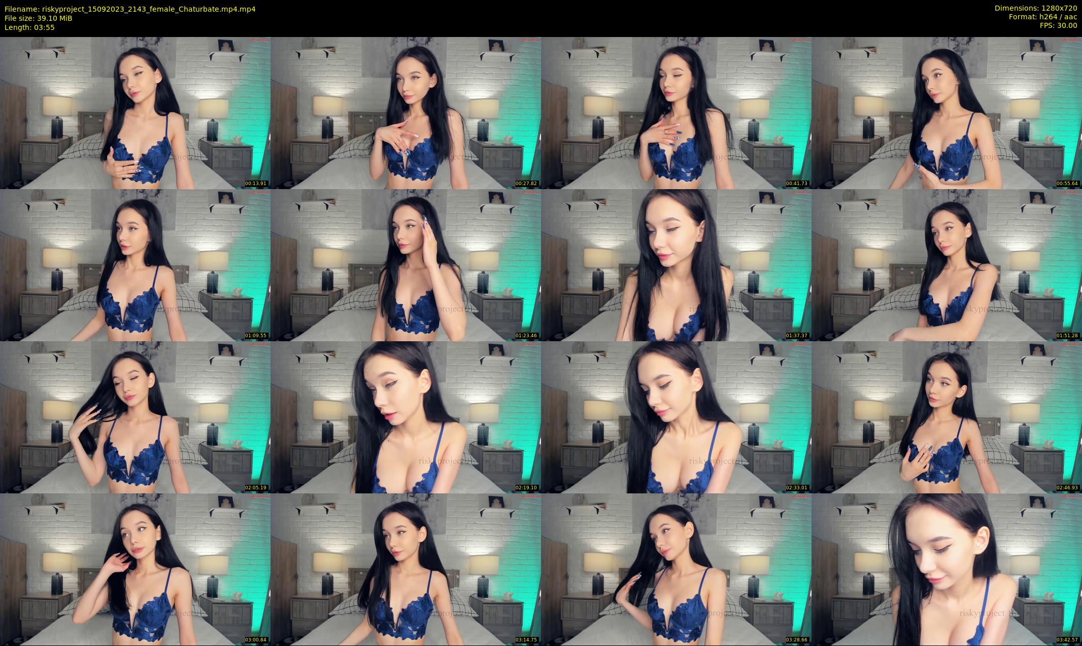 riskyproject — 4 minute Chaturbate couple cam show recording, 720p, Sep 15, 2023
