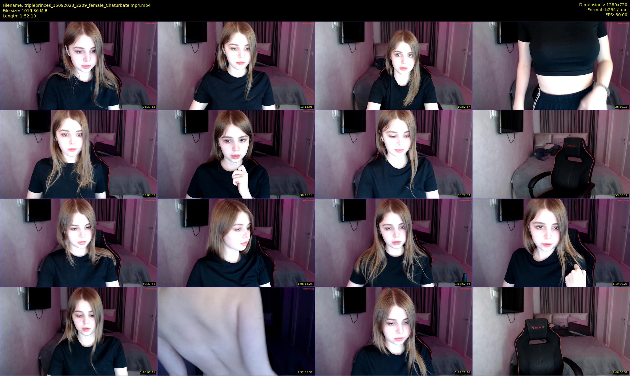 tripleprinces — 113 minute Chaturbate female cam show recording, 720p, Sep 15, 2023