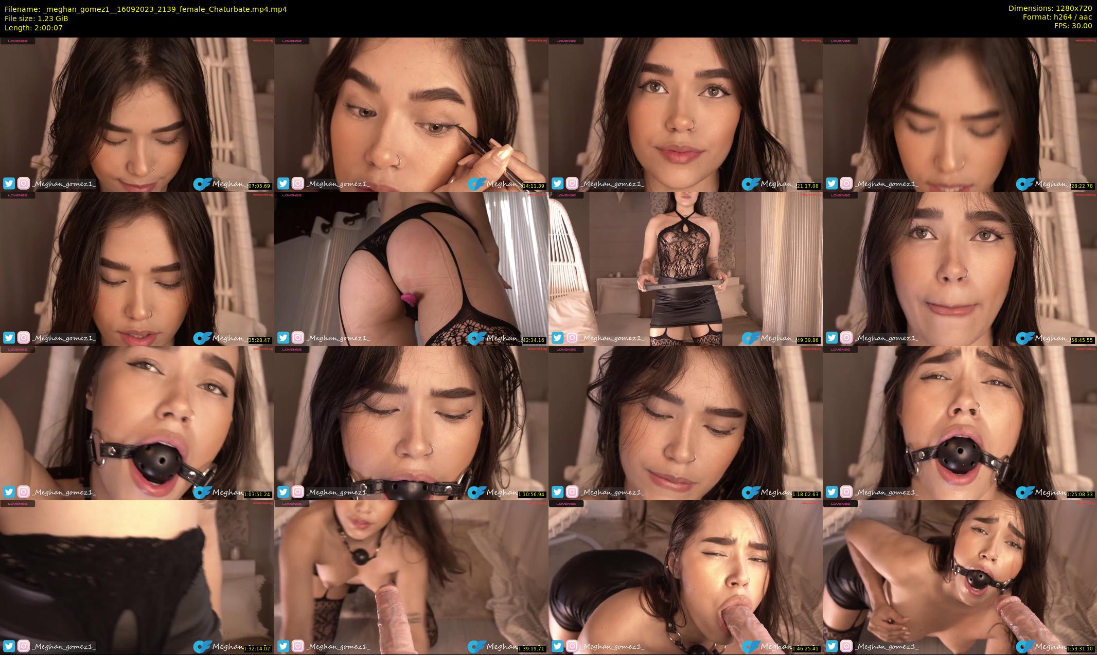 _meghan_gomez1_ — 121 minute Chaturbate female cam show recording, 720p, Sep 16, 2023
