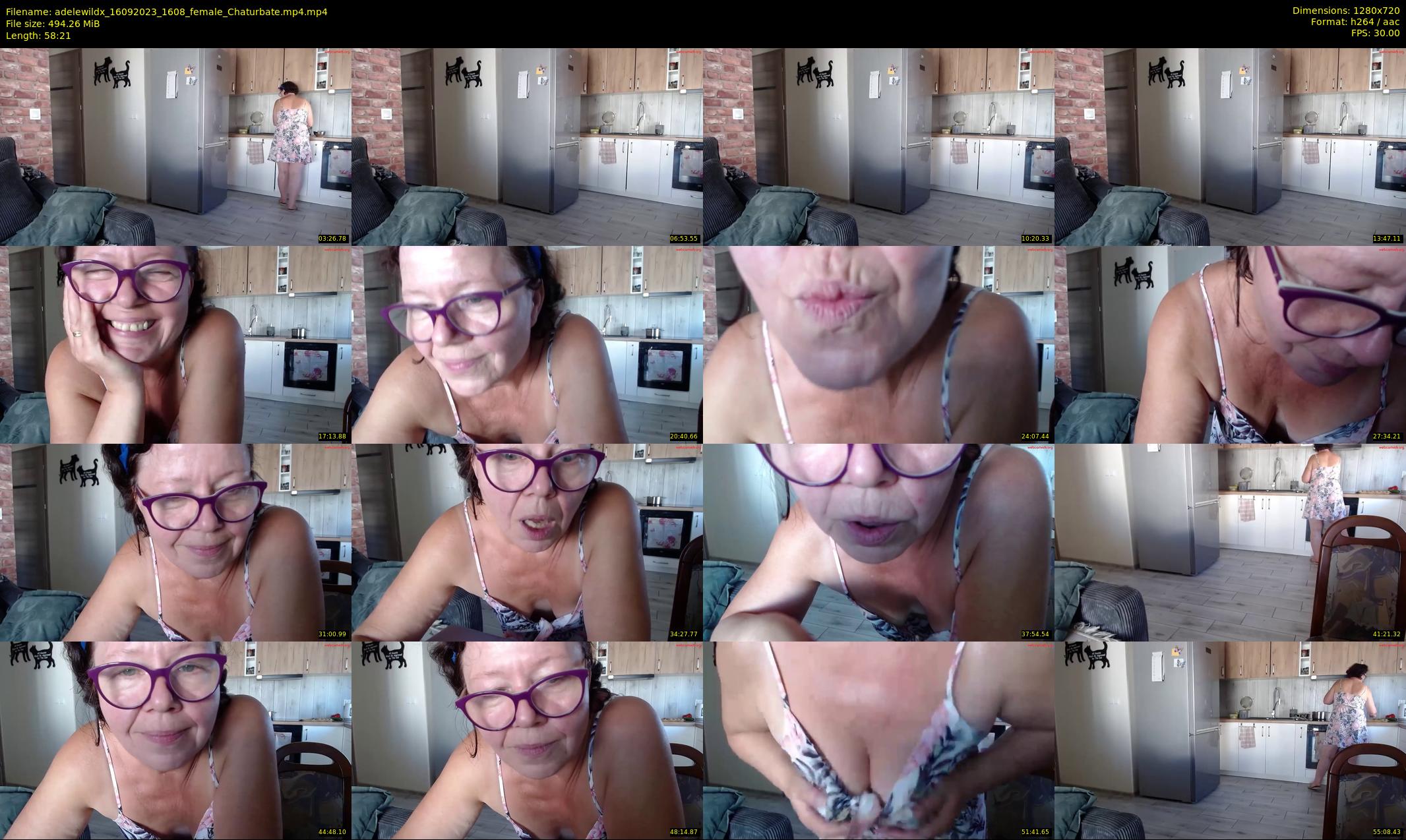 adelewildx — 59 minute Chaturbate female cam show recording, 720p, Sep 16, 2023