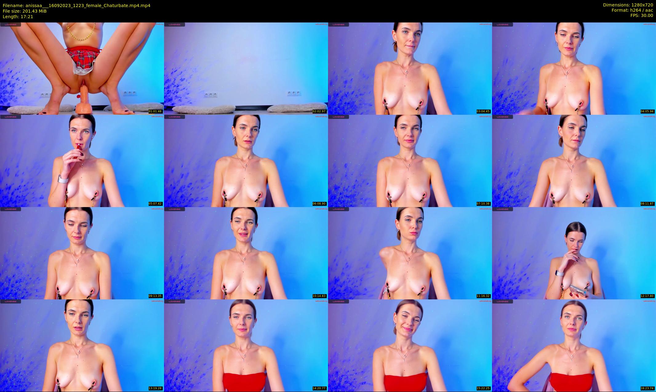 anissaa__ — 18 minute Chaturbate female cam show recording, 720p, Sep 16, 2023