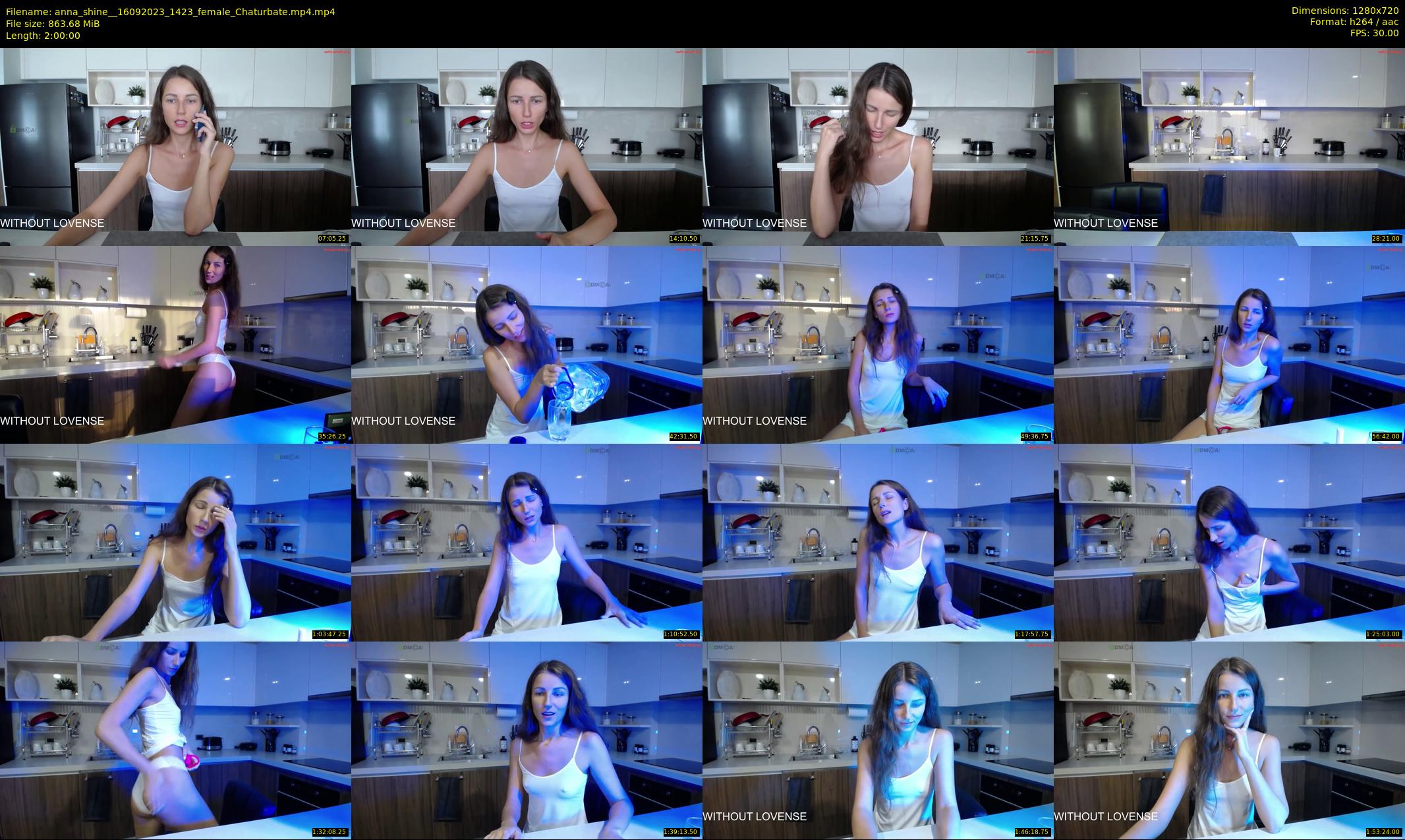 anna_shine_ — 120 minute Chaturbate female cam show recording, 720p, Sep 16, 2023