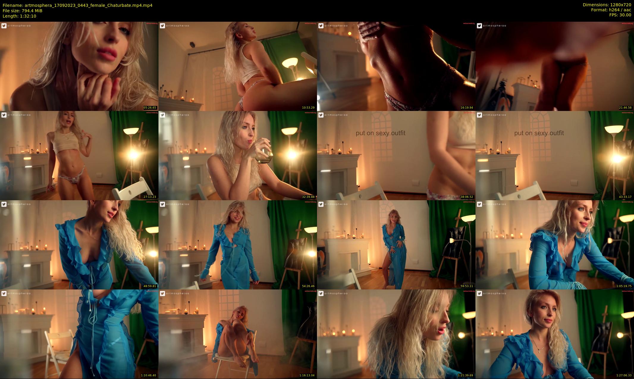artmosphera — 93 minute Chaturbate female cam show recording, 720p, Sep 17, 2023
