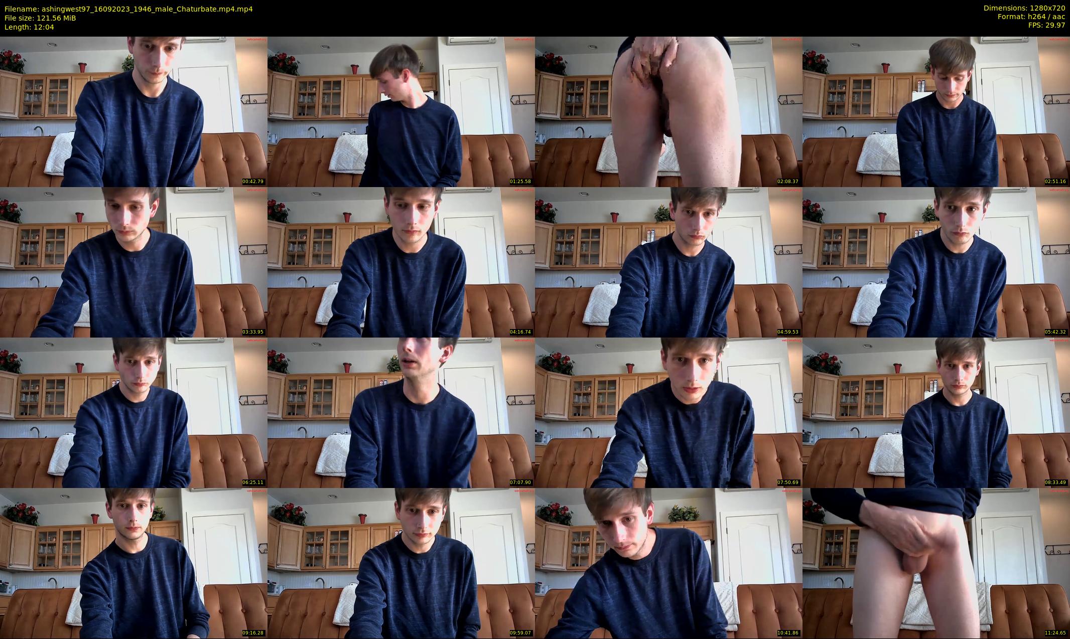ashingwest97 — 13 minute Chaturbate male cam show recording, 720p, Sep 16, 2023