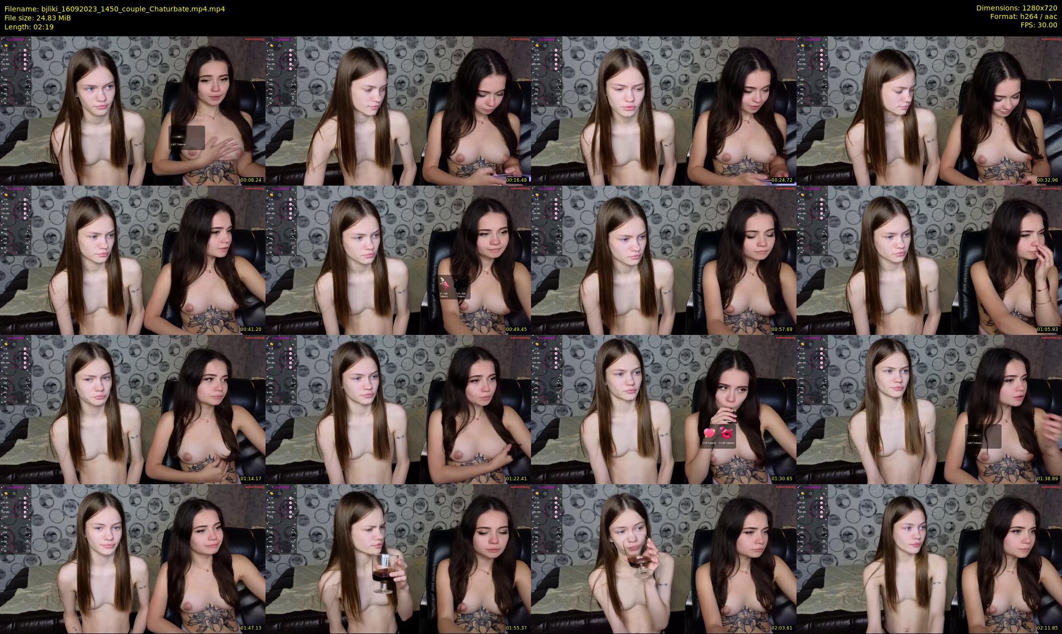 bjliki — 3 minute Chaturbate couple cam show recording, 720p, Sep 16, 2023