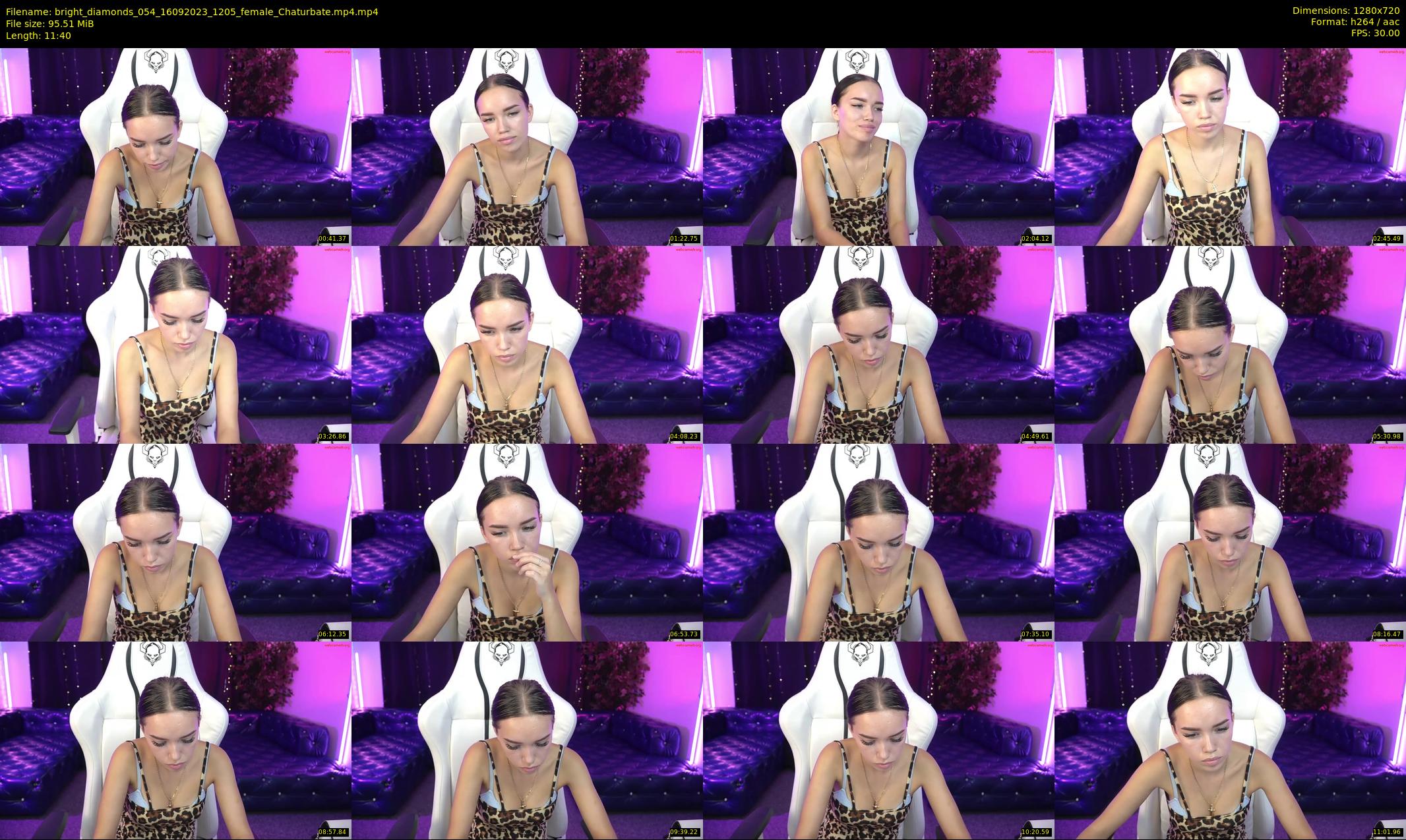 bright_diamonds_054 — 12 minute Chaturbate couple cam show recording, 720p, Sep 16, 2023
