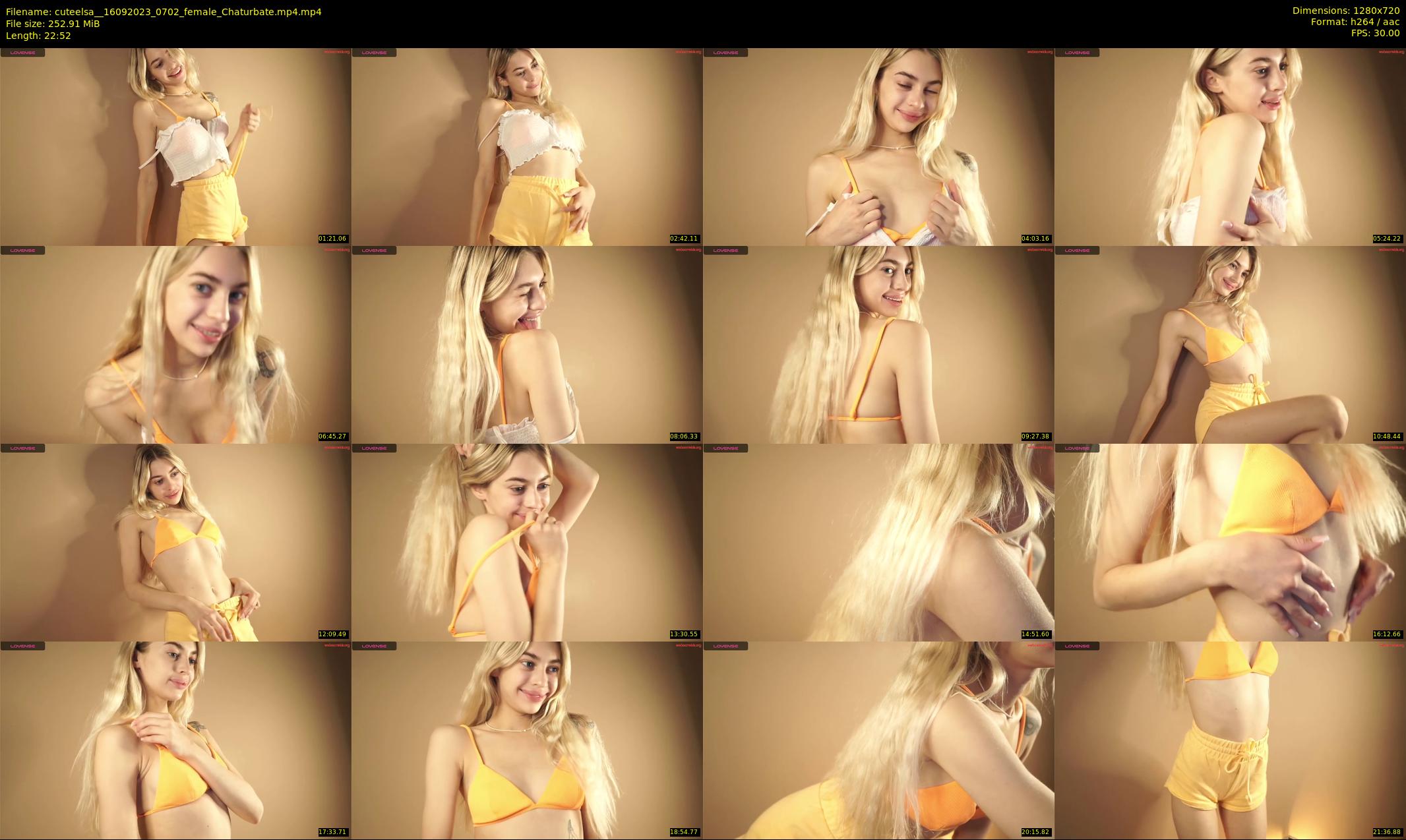 cuteelsa_ — 23 minute Chaturbate female cam show recording, 720p, Sep 16, 2023