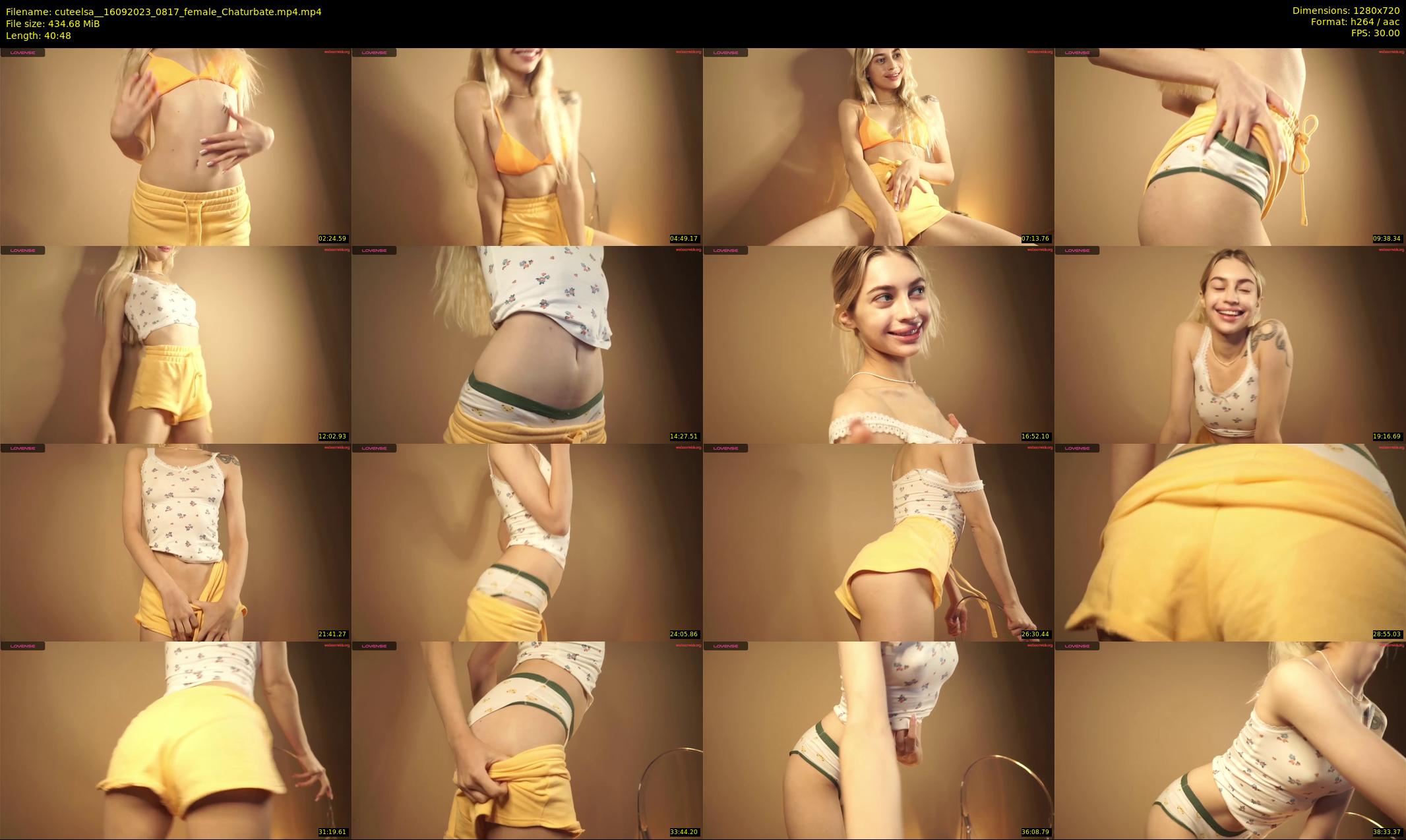 cuteelsa_ — 41 minute Chaturbate female cam show recording, 720p, Sep 16, 2023