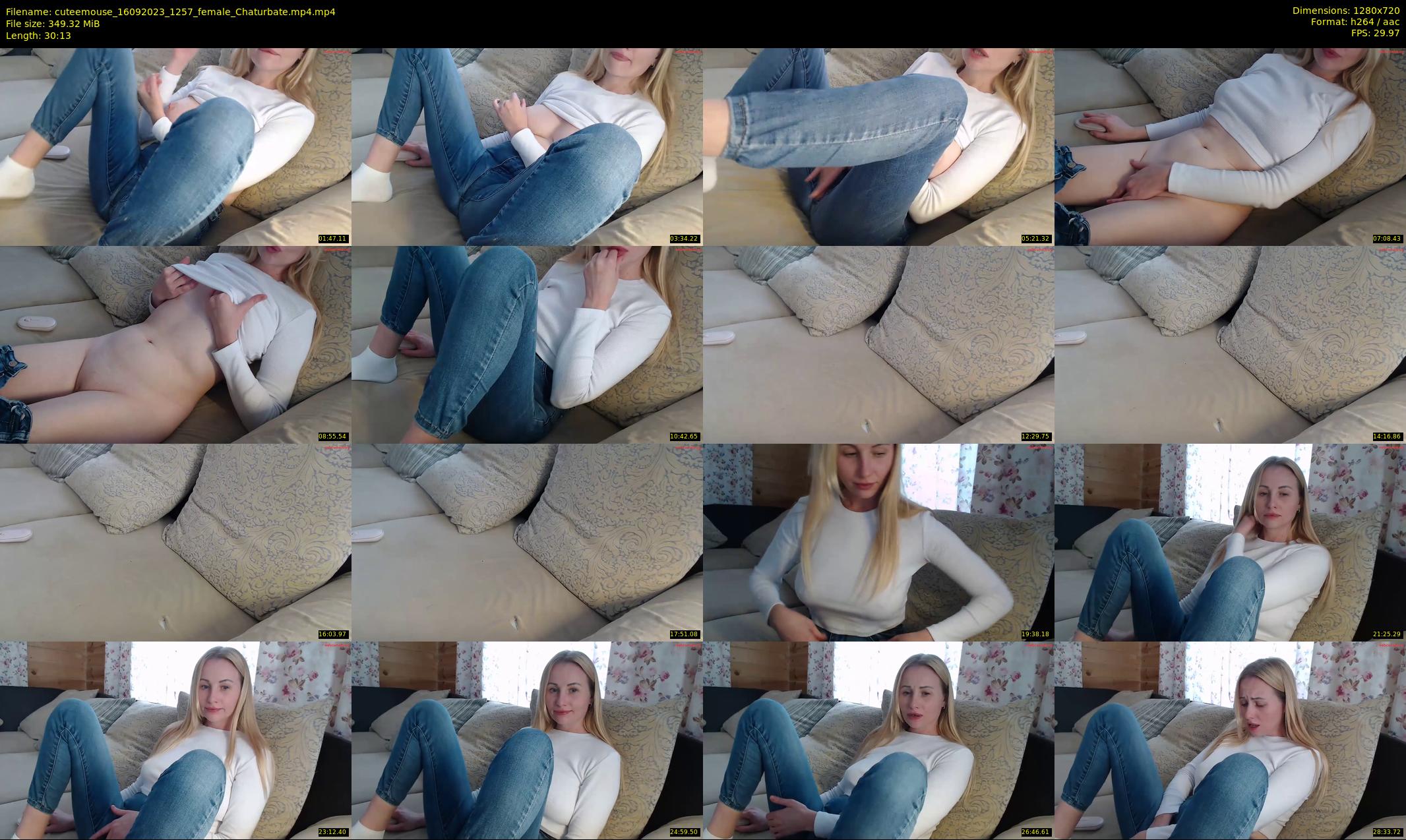 cuteemouse — 31 minute Chaturbate female cam show recording, 720p, Sep 16, 2023