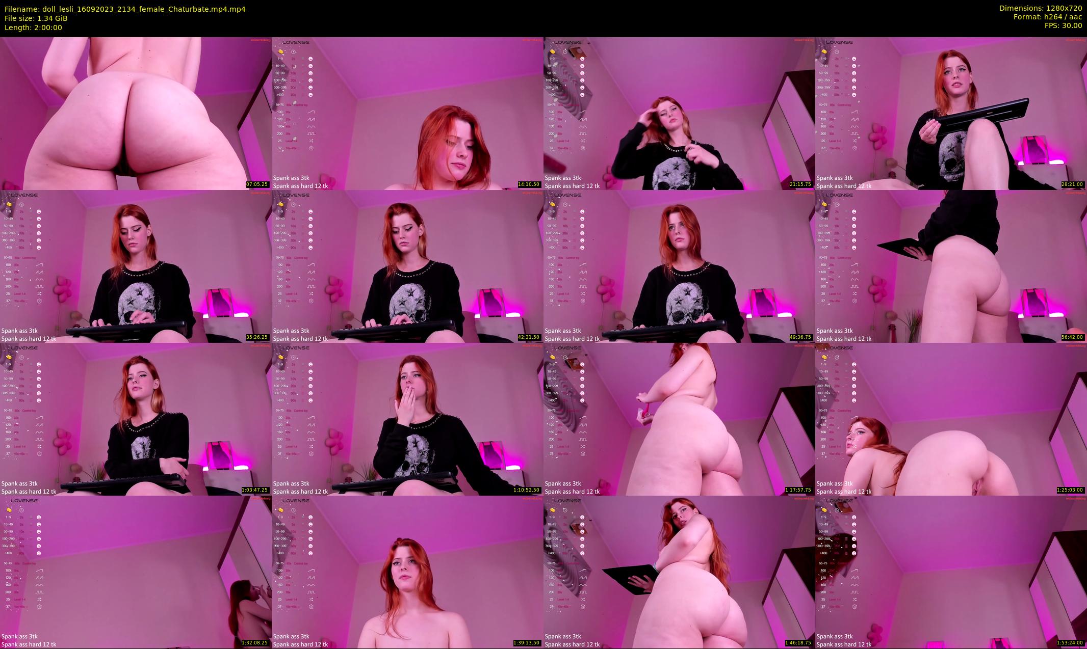 doll_lesli — 120 minute Chaturbate female cam show recording, 720p, Sep 16, 2023