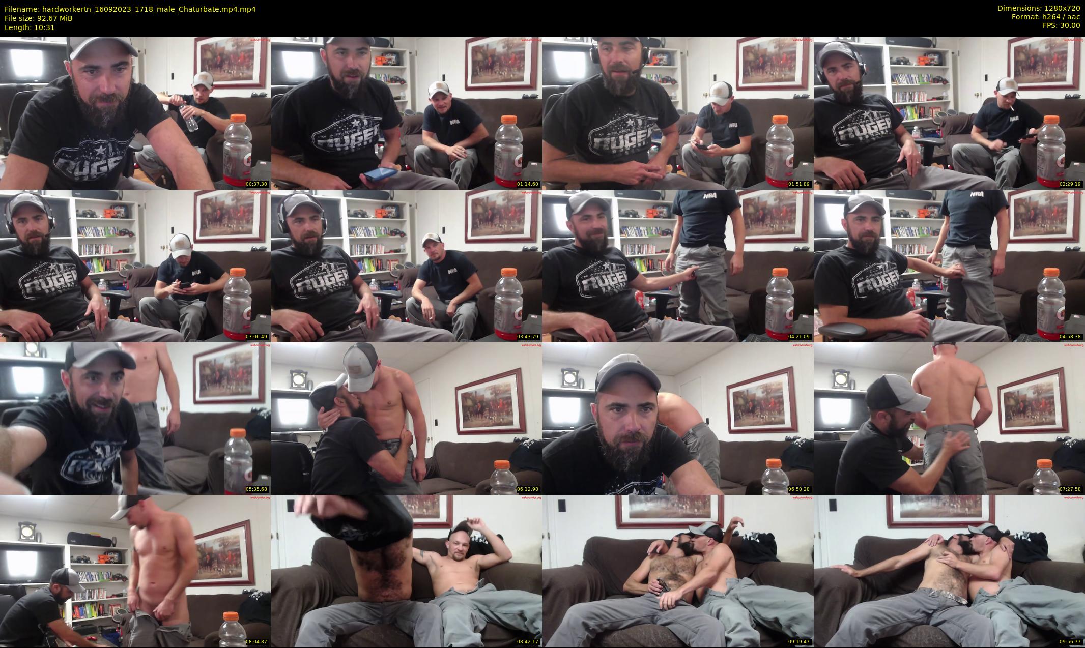 hardworkertn — 11 minute Chaturbate male cam show recording, 720p, Sep 16, 2023