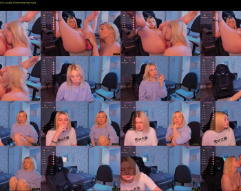 hottyblonds — 121 minute Chaturbate couple cam show recording, 720p, Sep 17, 2023