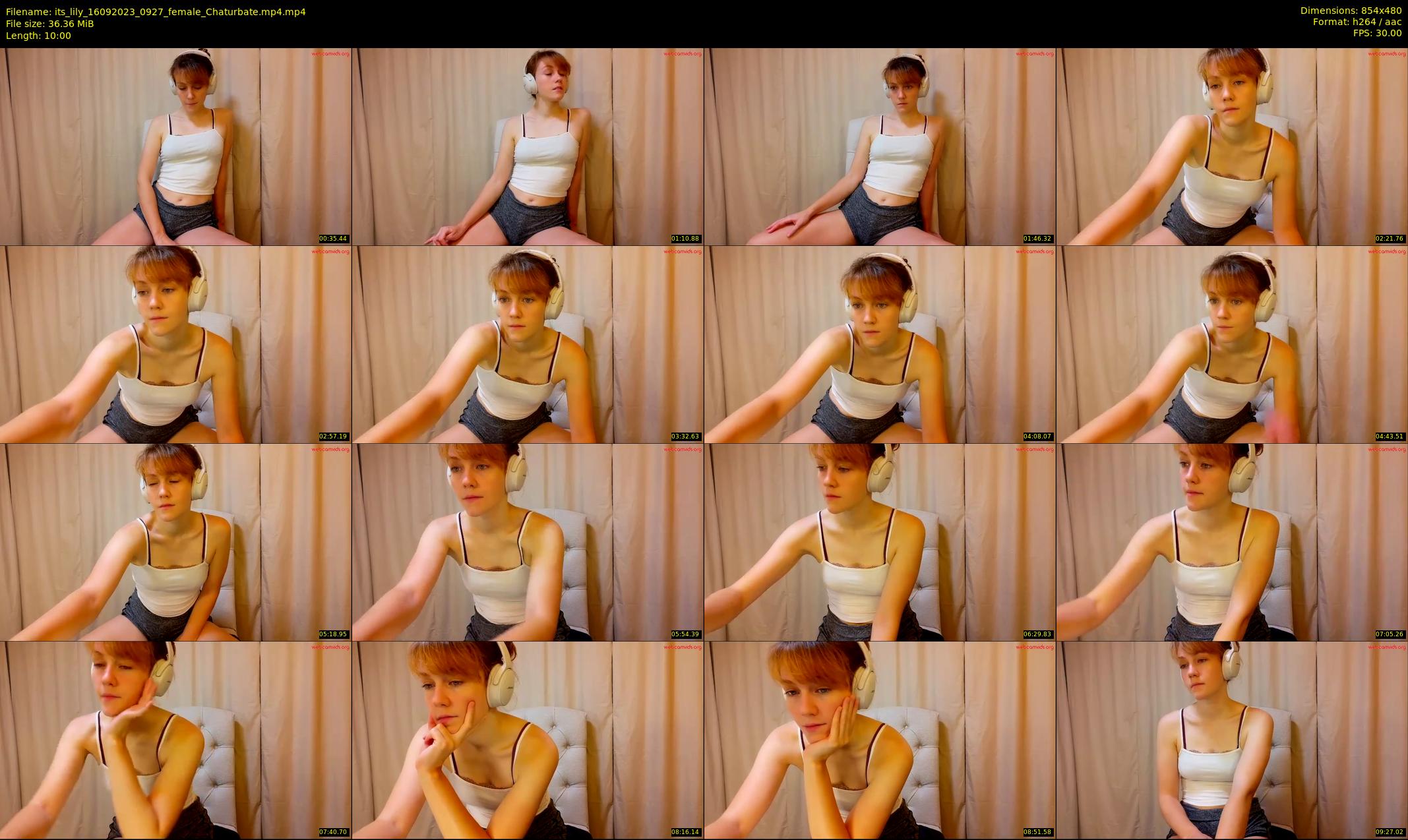 its_lily — 10 minute Chaturbate female cam show recording, 480p, Sep 16, 2023