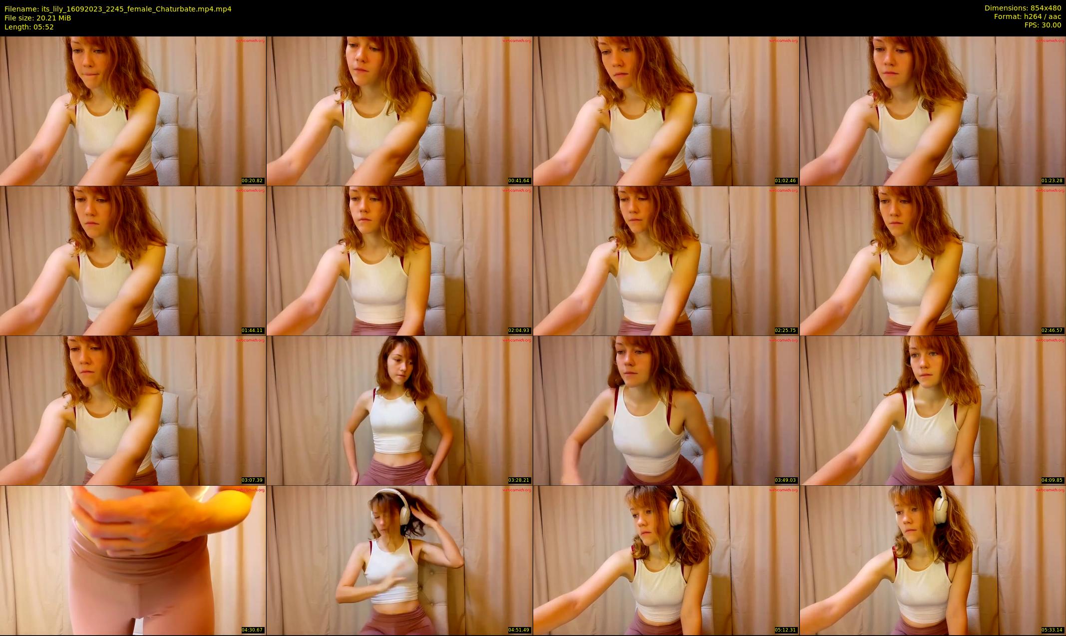its_lily — 6 minute Chaturbate female cam show recording, 480p, Sep 16, 2023
