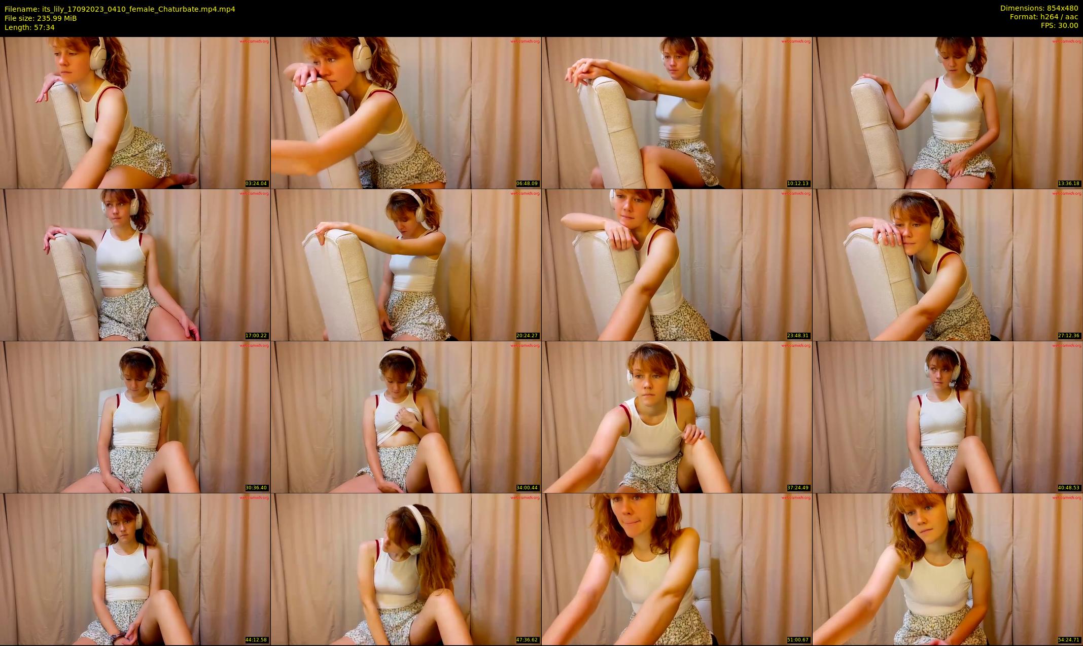 its_lily — 58 minute Chaturbate female cam show recording, 480p, Sep 17, 2023