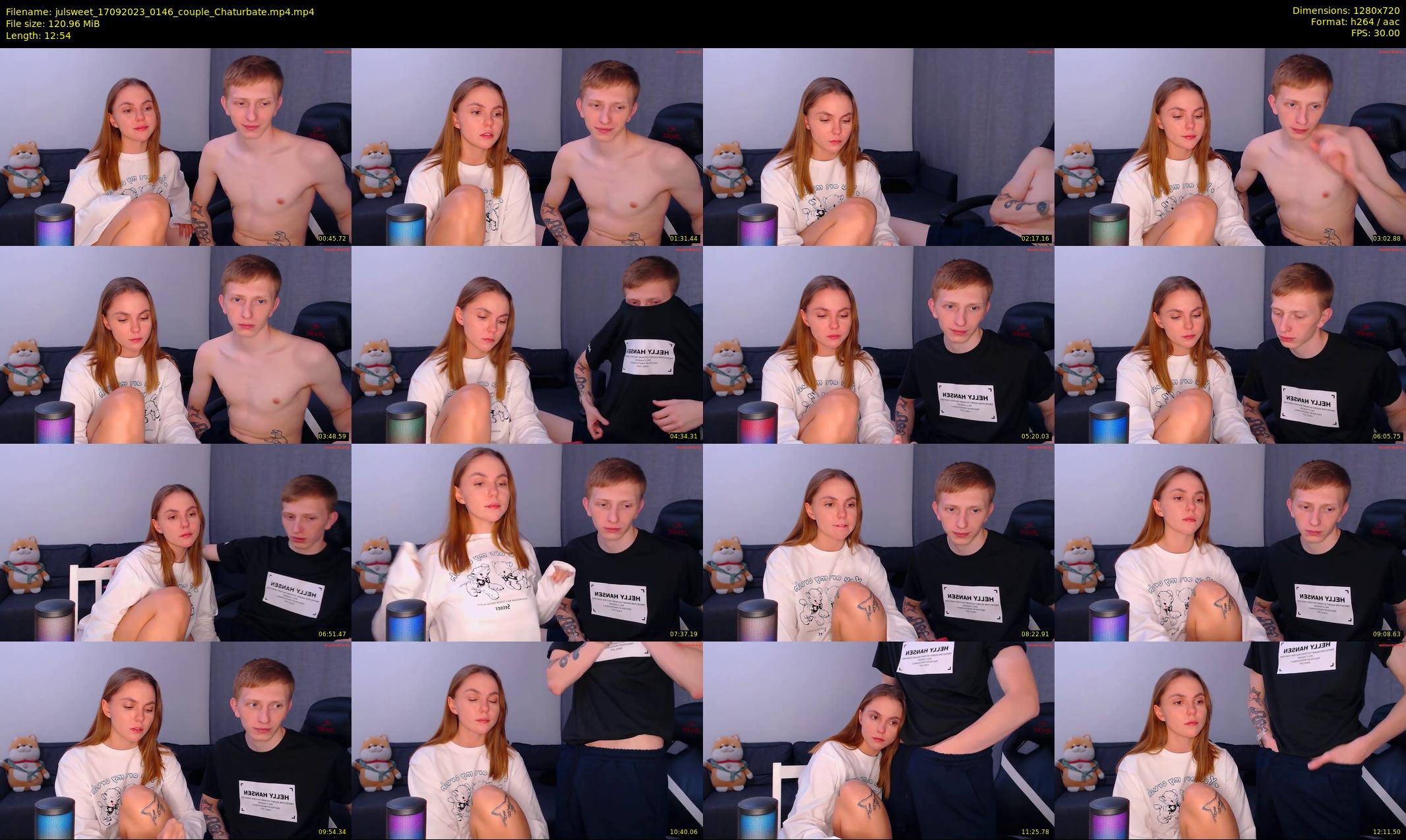 julsweet — 13 minute Chaturbate male cam show recording, 720p, Sep 17, 2023
