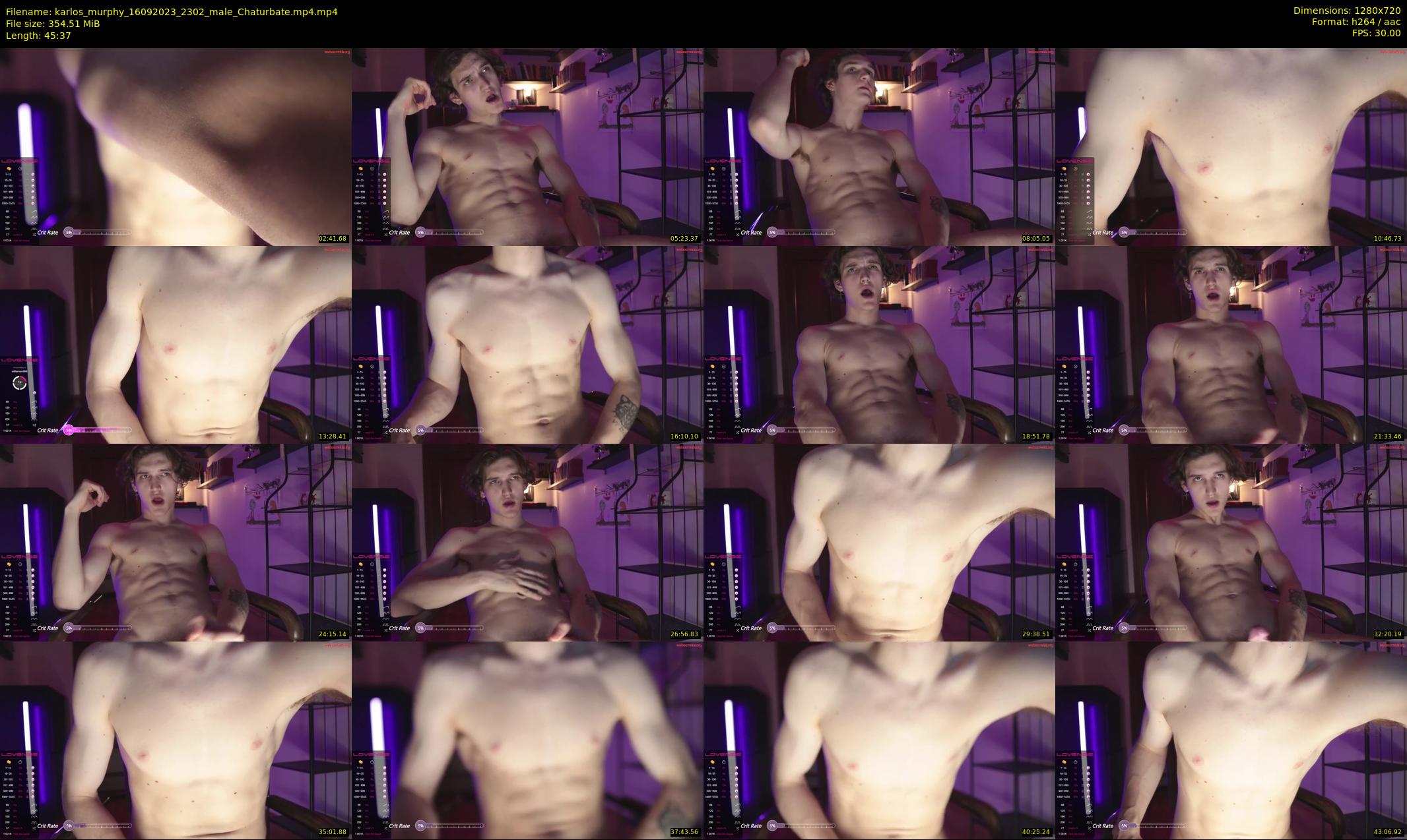 karlos_murphy — 46 minute Chaturbate male cam show recording, 720p, Sep 16, 2023